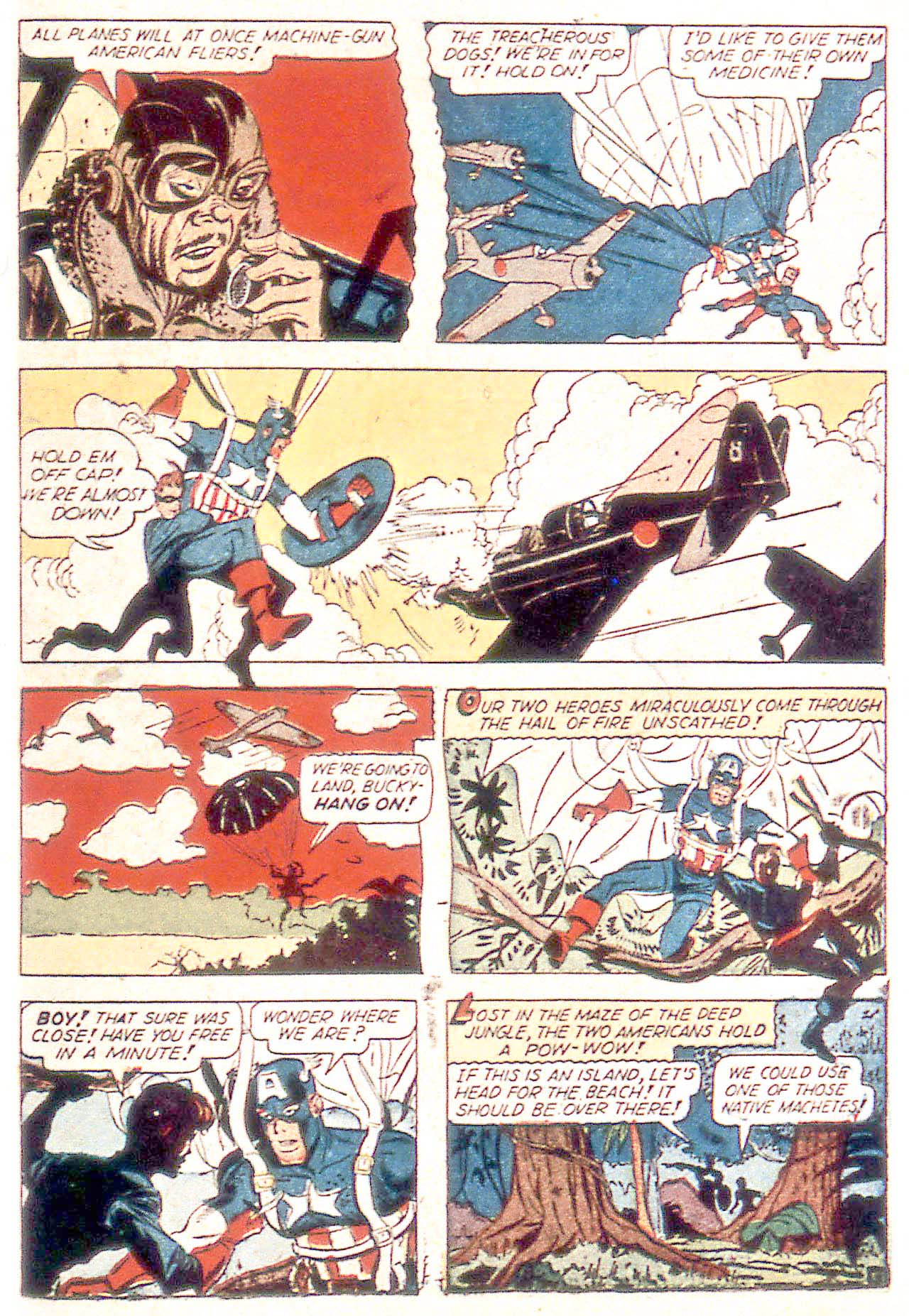 Read online Captain America Comics comic -  Issue #28 - 39