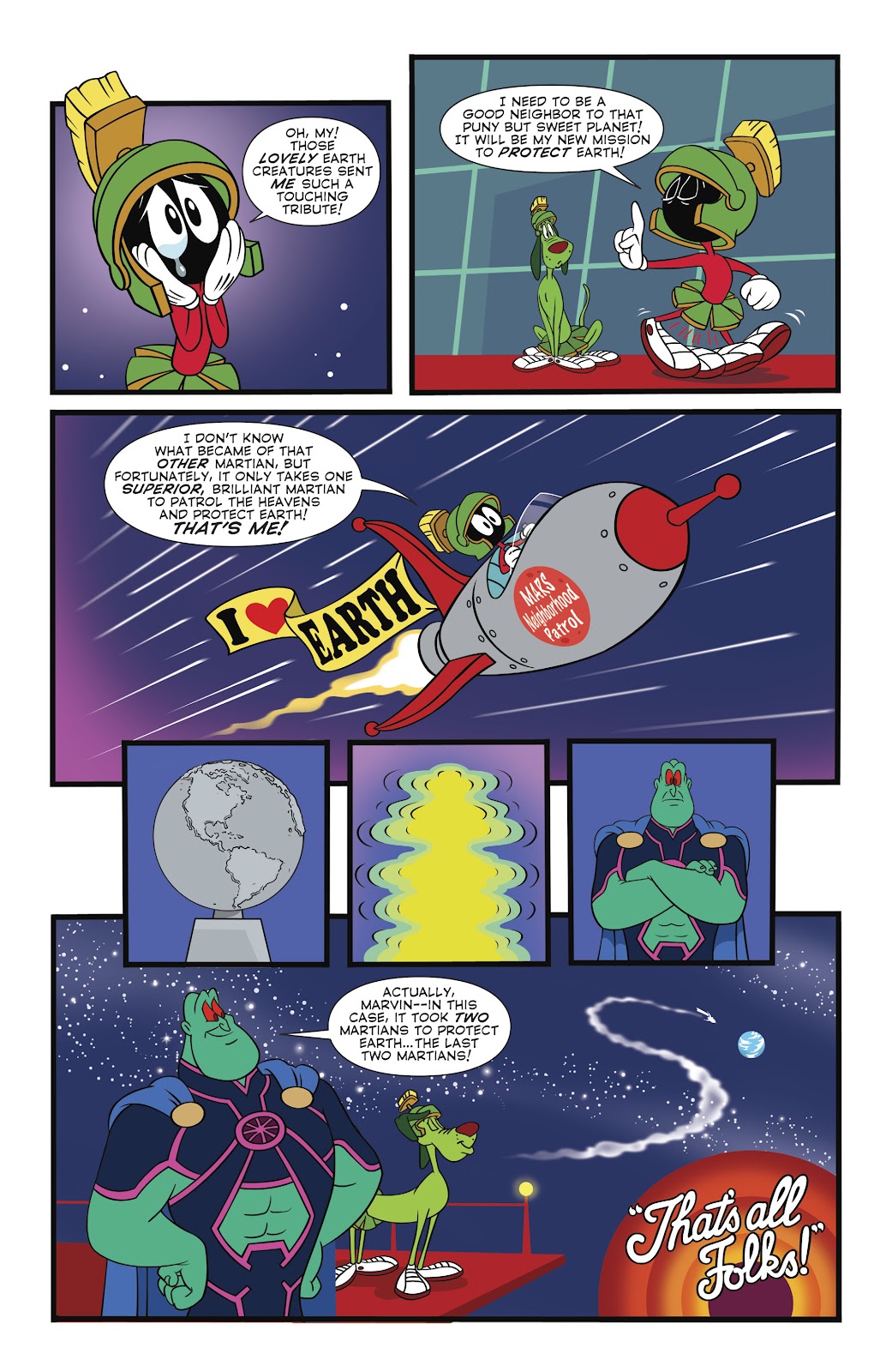 Martian Manhunter/Marvin the Martian Special issue Full - Page 41