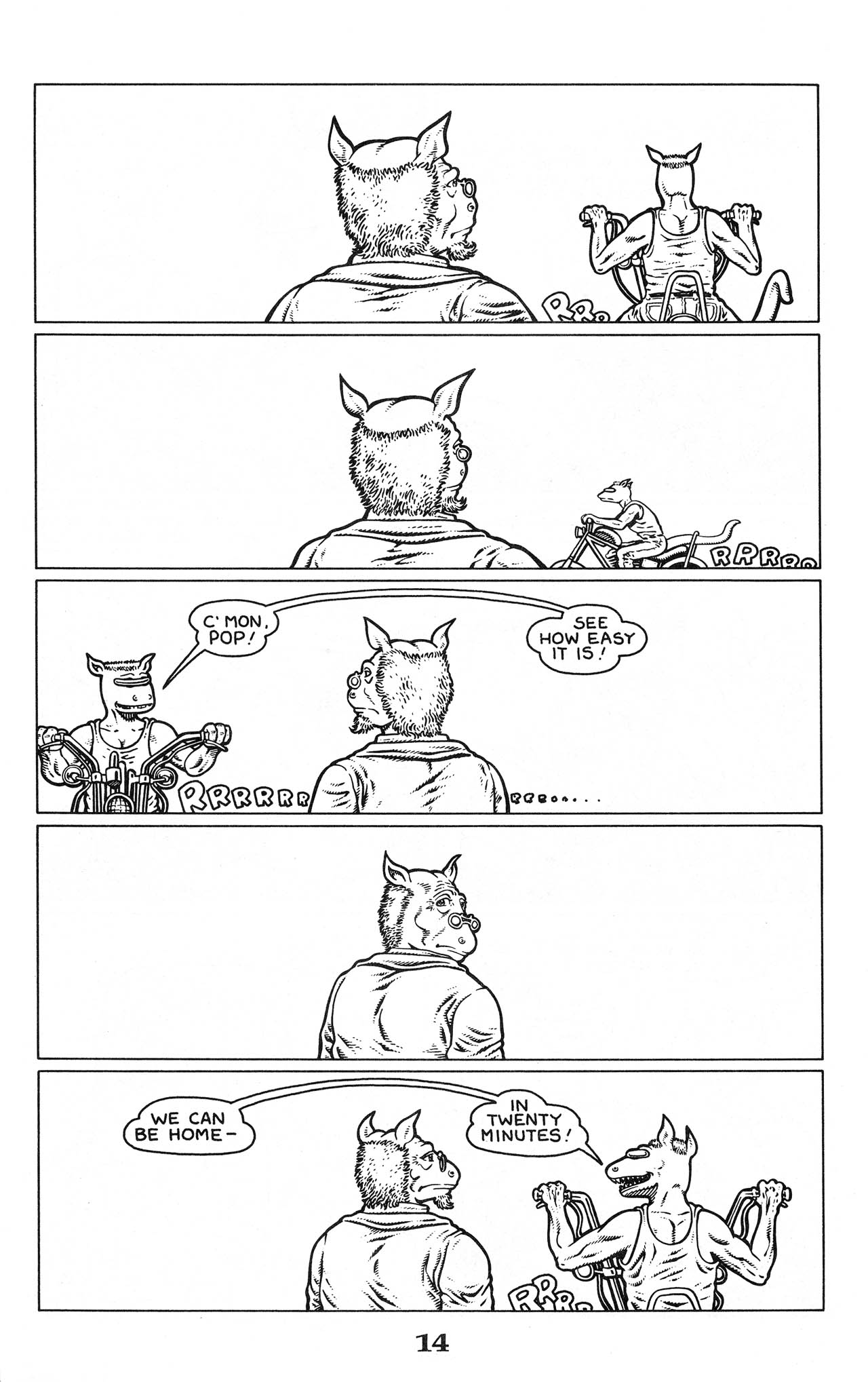 Read online Critters comic -  Issue #21 - 16