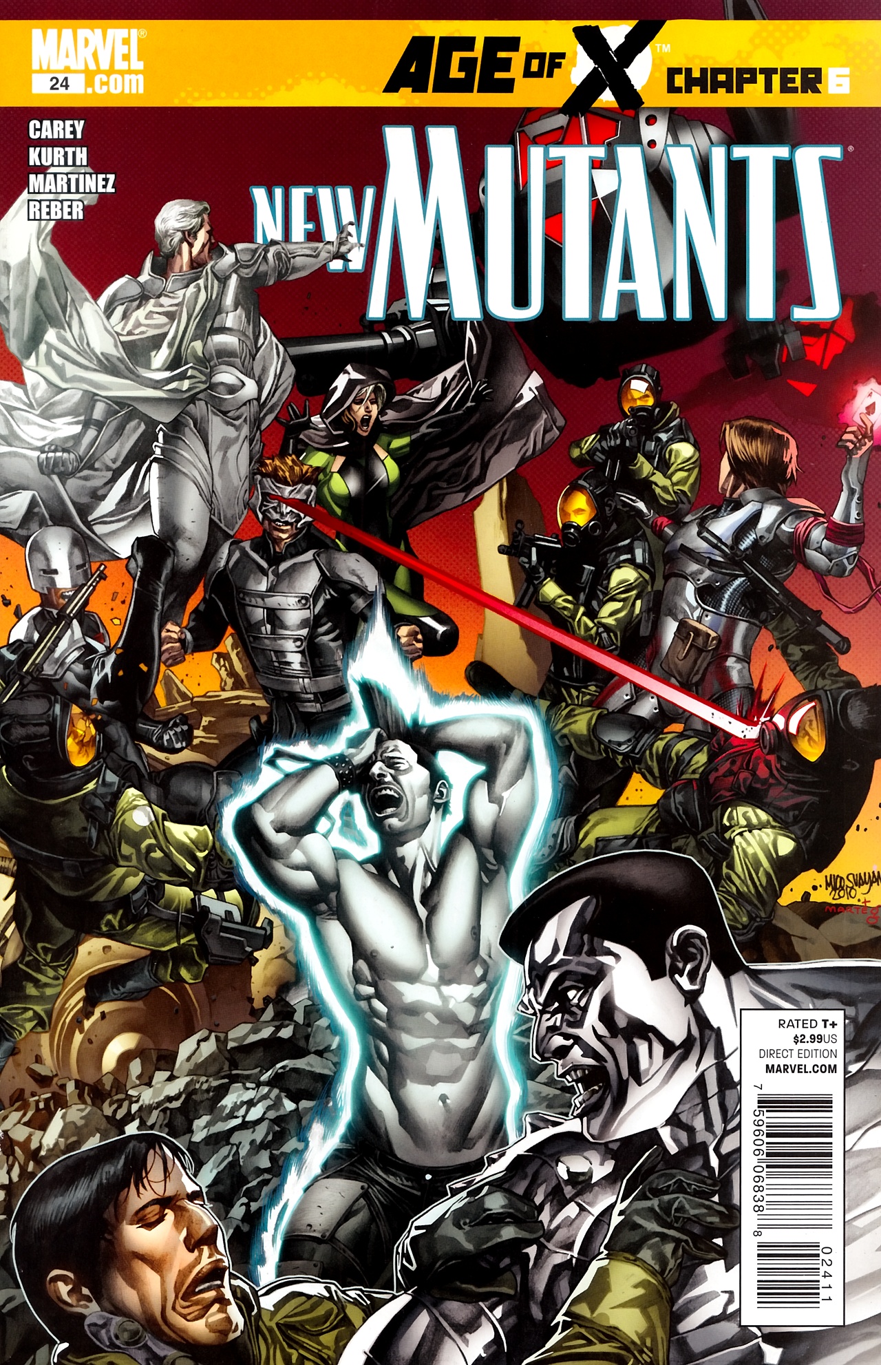 Read online New Mutants (2009) comic -  Issue #24 - 1