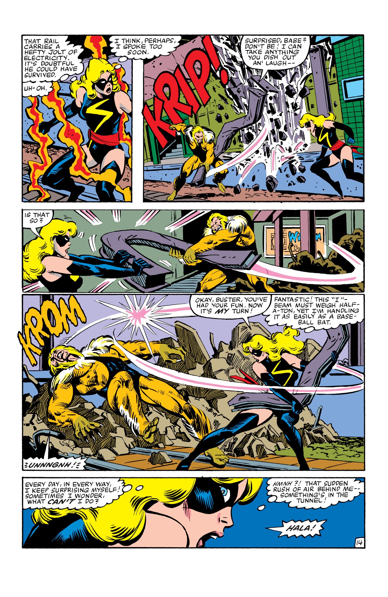 Read online Marvel Masterworks: Ms. Marvel comic -  Issue # TPB 2 - 185