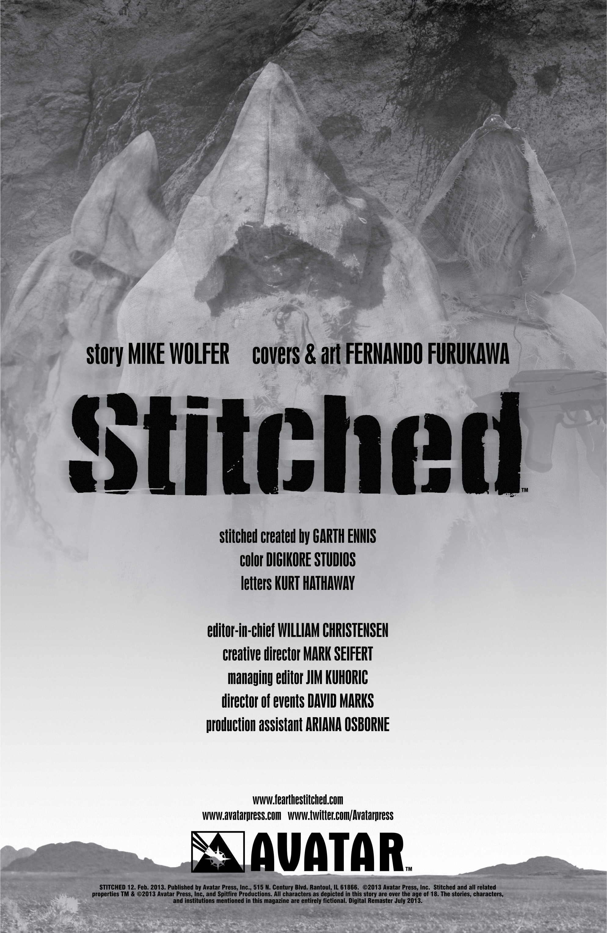 Read online Stitched comic -  Issue #12 - 2