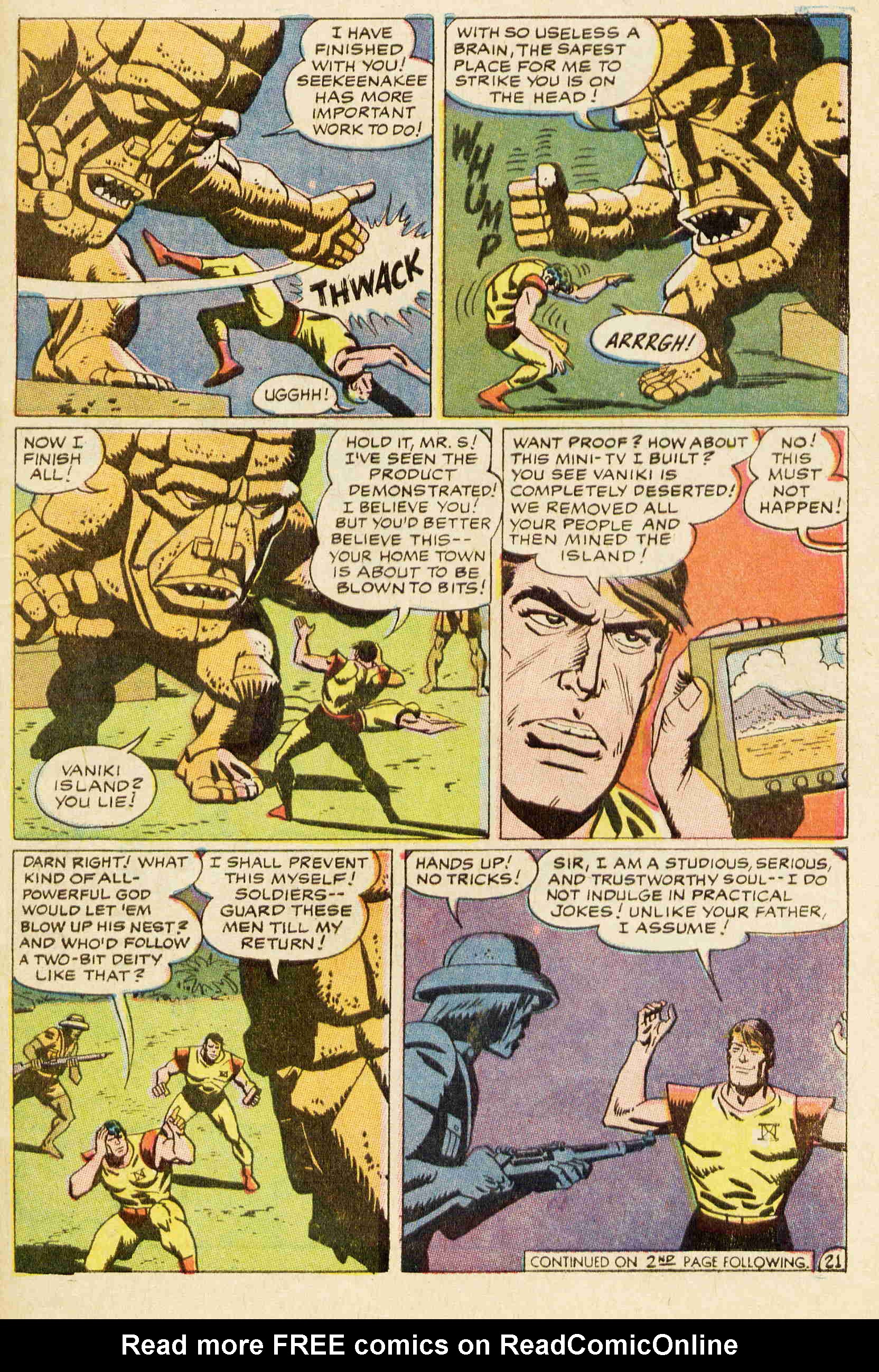 Read online Challengers of the Unknown (1958) comic -  Issue #59 - 23