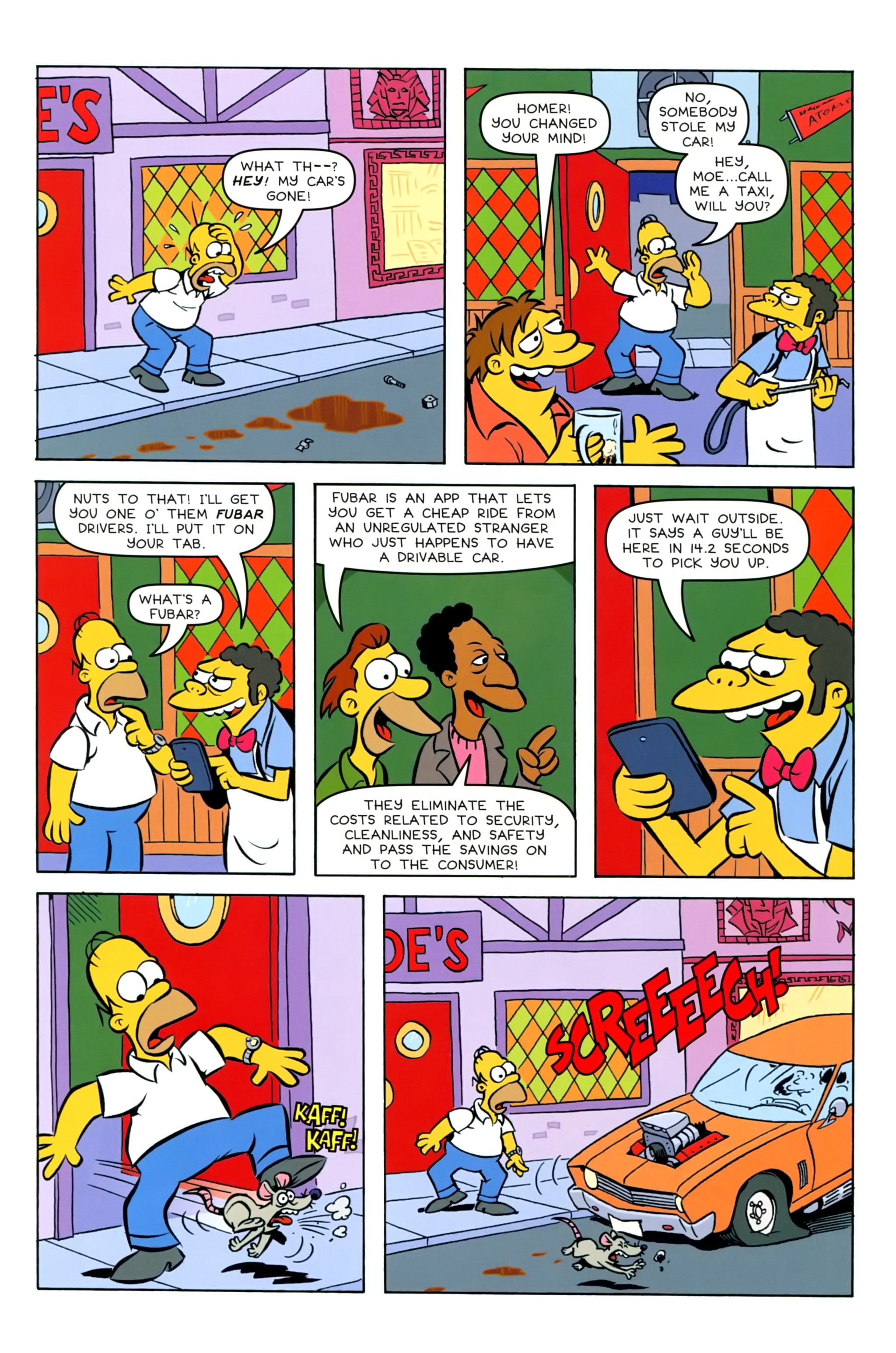 Read online Simpsons Comics comic -  Issue #238 - 5