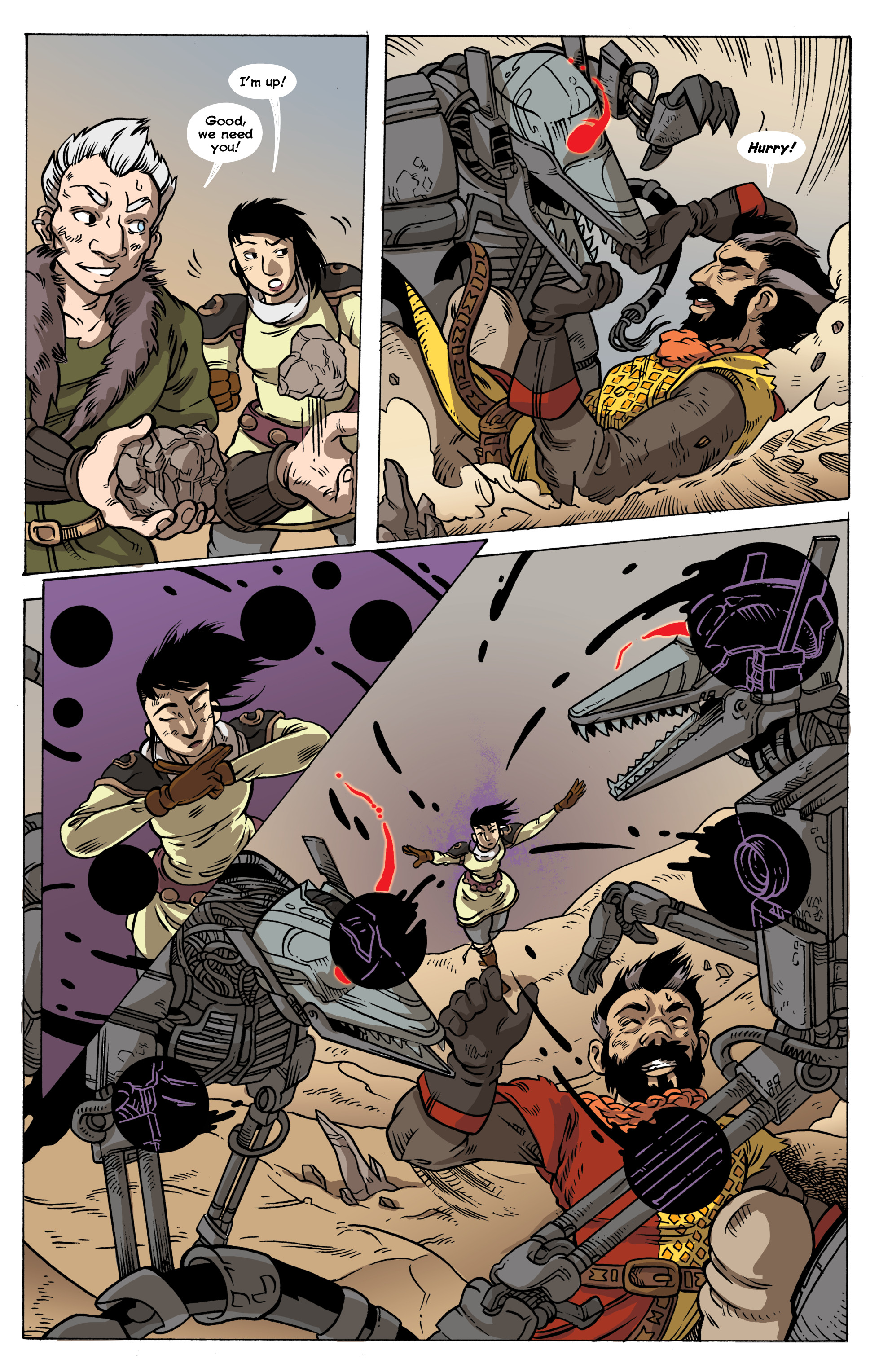 Read online The Castoffs comic -  Issue # _TPB 3 - 32