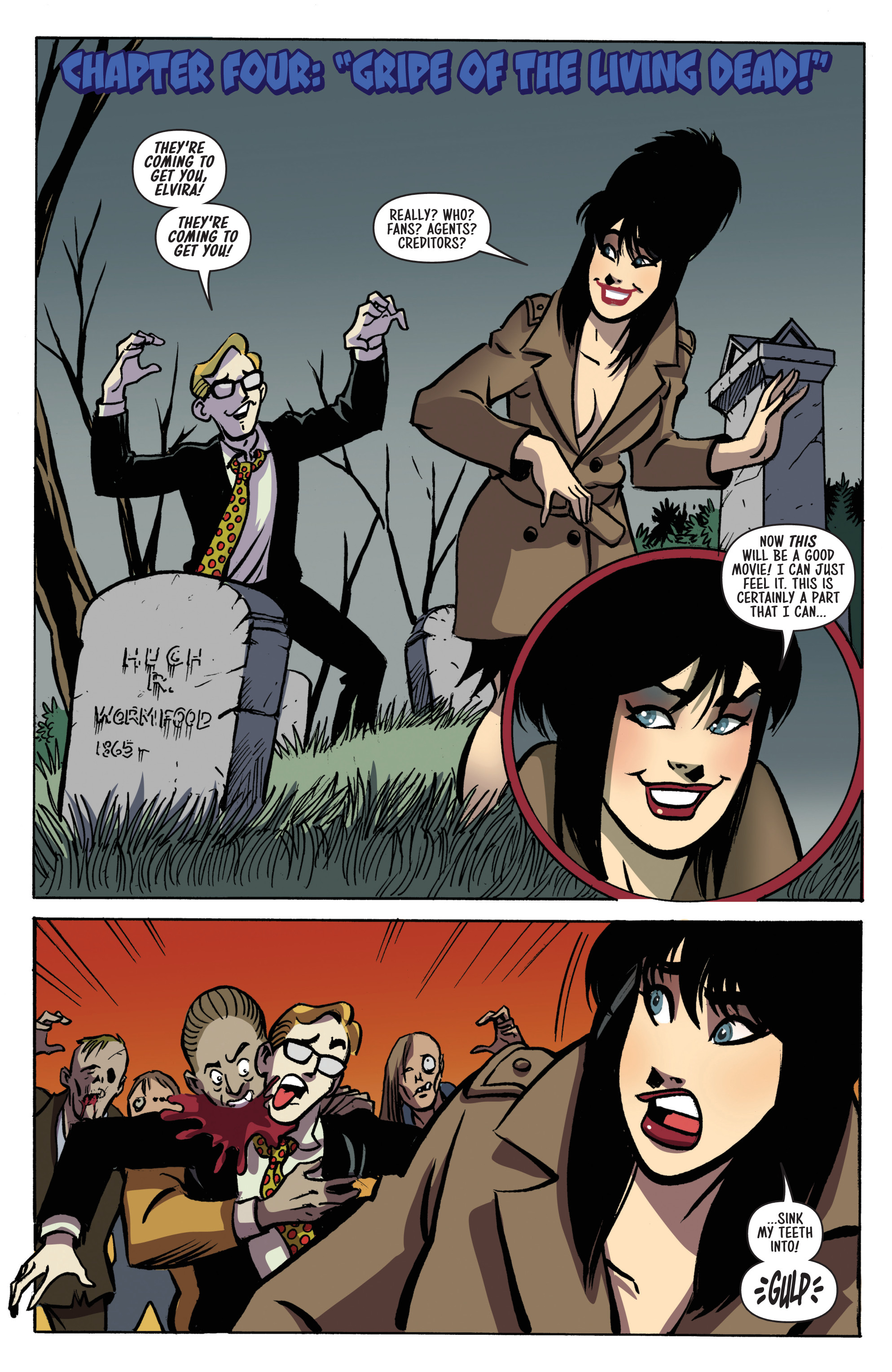 Read online Elvira: Mistress of the Dark: Spring Special comic -  Issue # Full - 16