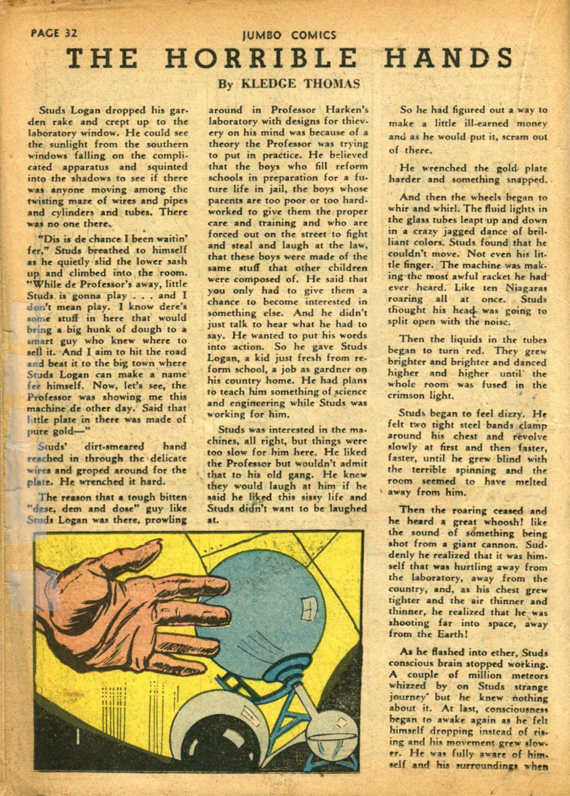 Read online Jumbo Comics comic -  Issue #30 - 34