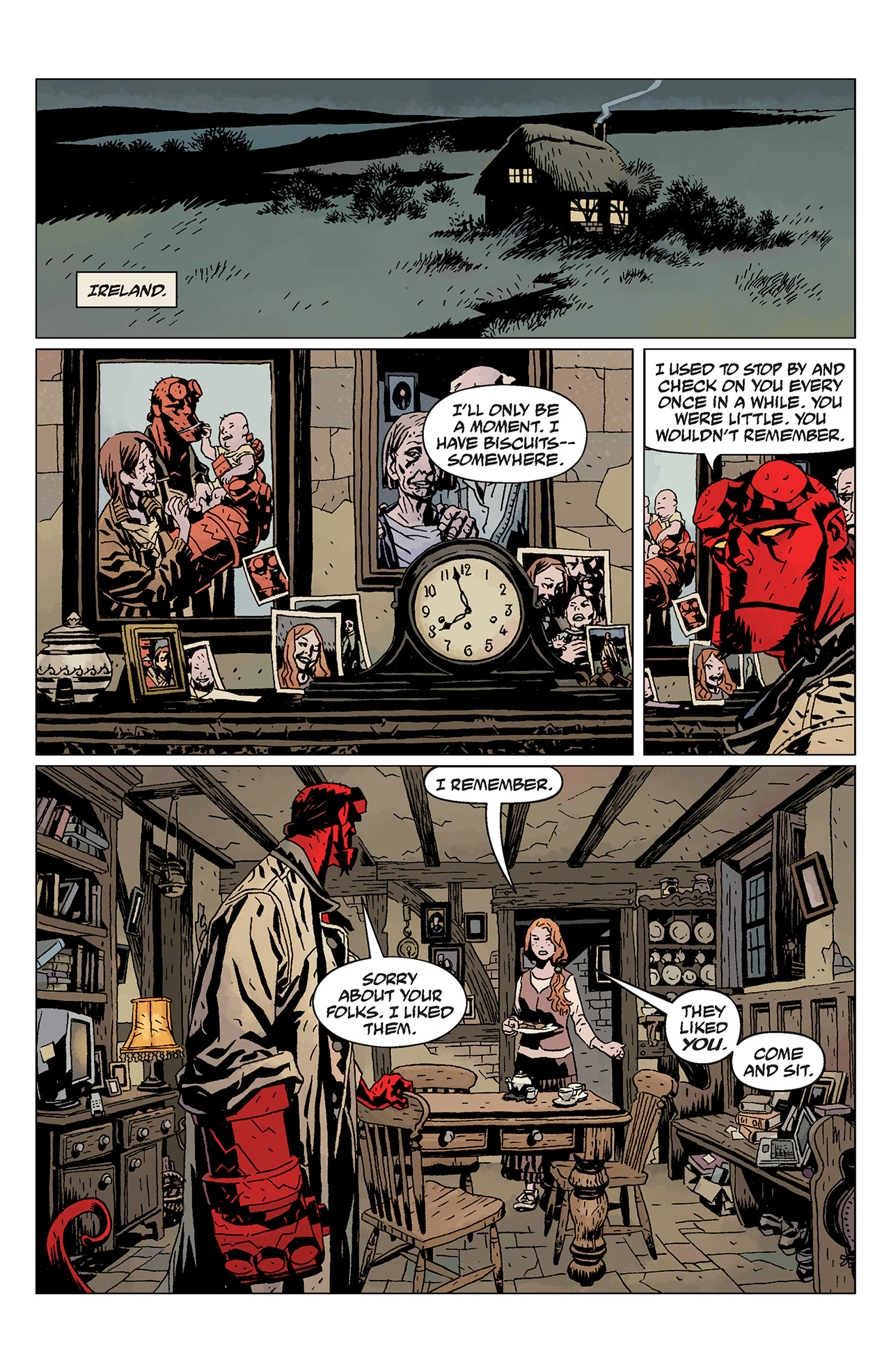 Read online Hellboy: The Wild Hunt comic -  Issue #3 - 3