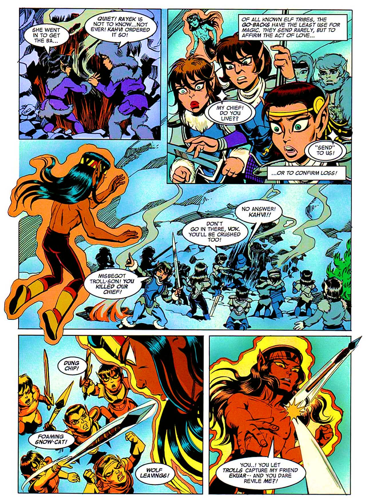 Read online ElfQuest: Kings of the Broken Wheel comic -  Issue #2 - 3