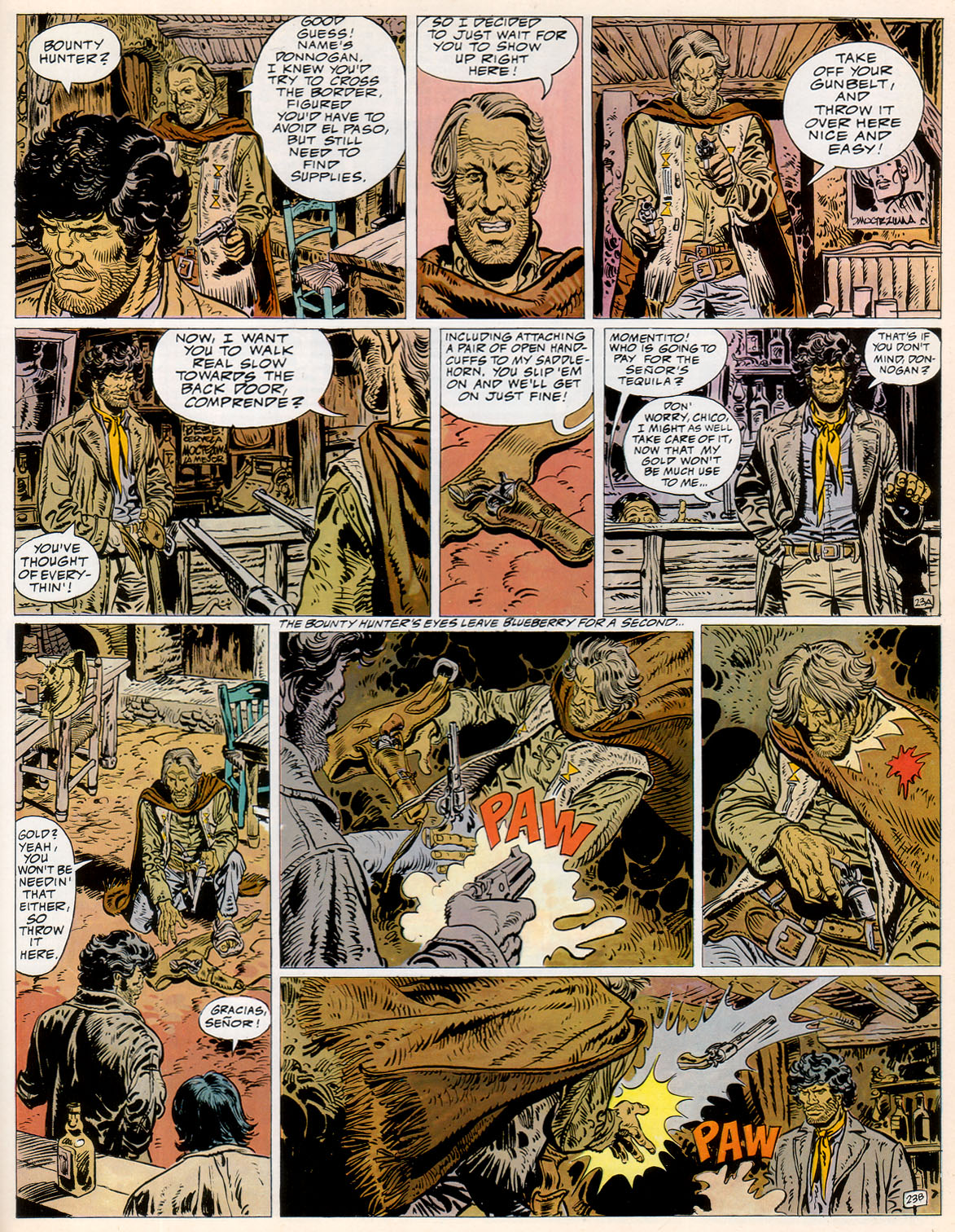 Read online Epic Graphic Novel: Blueberry comic -  Issue #1 - 29