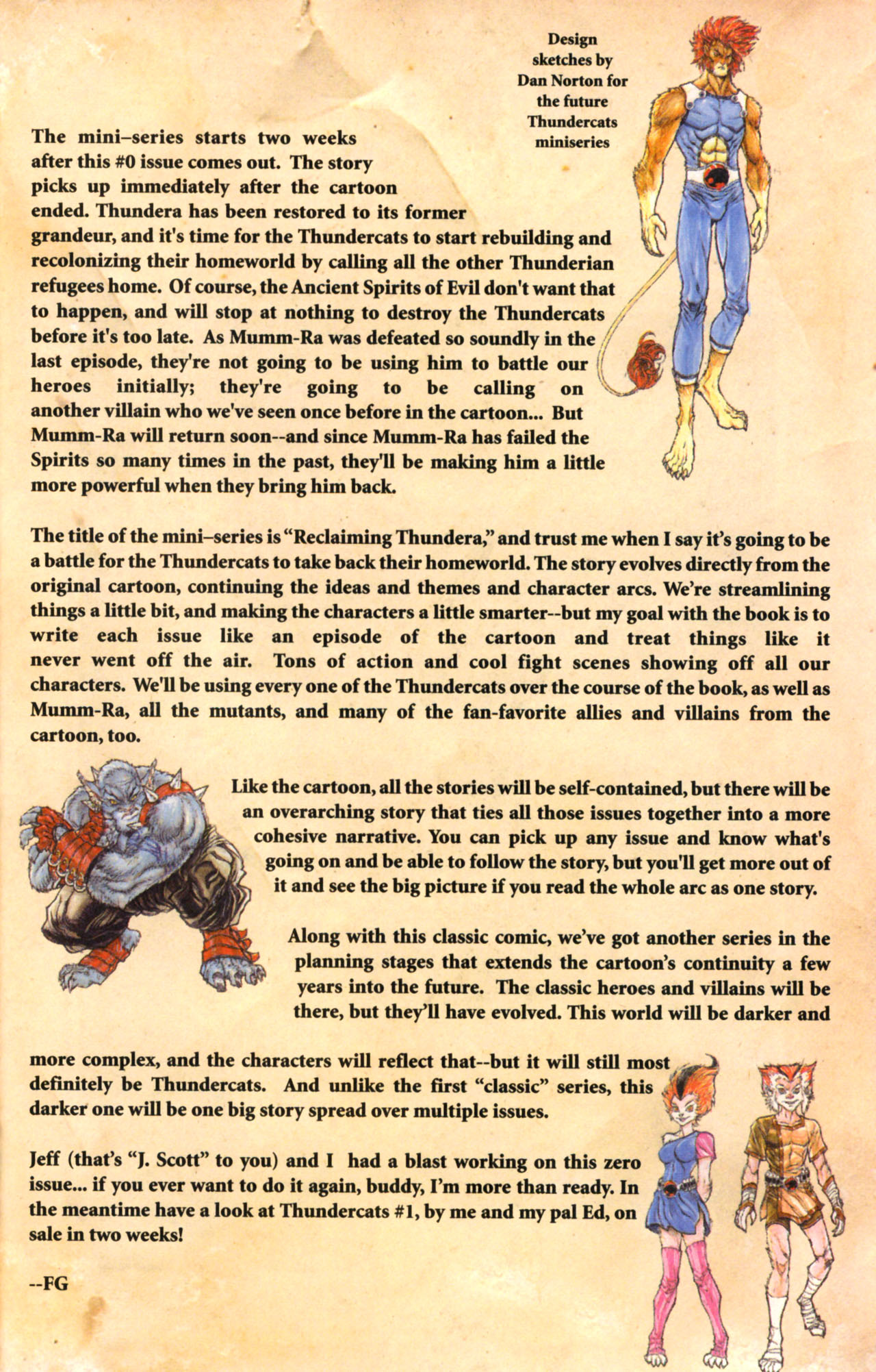 Read online ThunderCats (2002) comic -  Issue #0 - 18