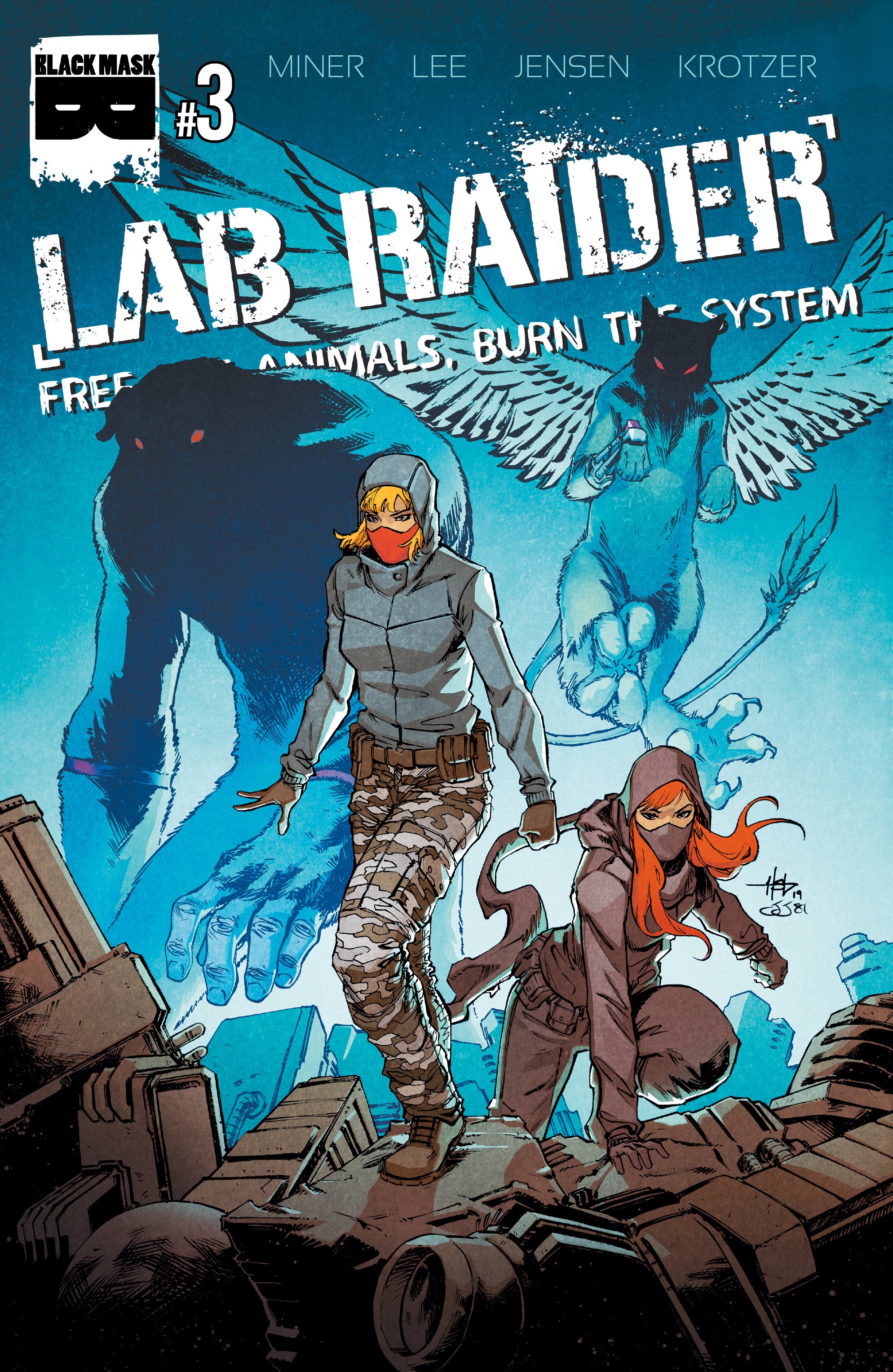 Read online Lab Raider comic -  Issue #3 - 1