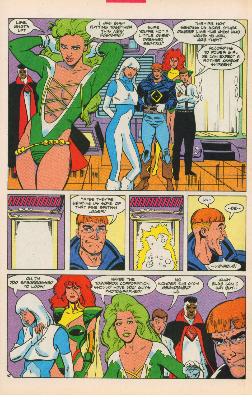 Read online Justice League America comic -  Issue #67 - 11