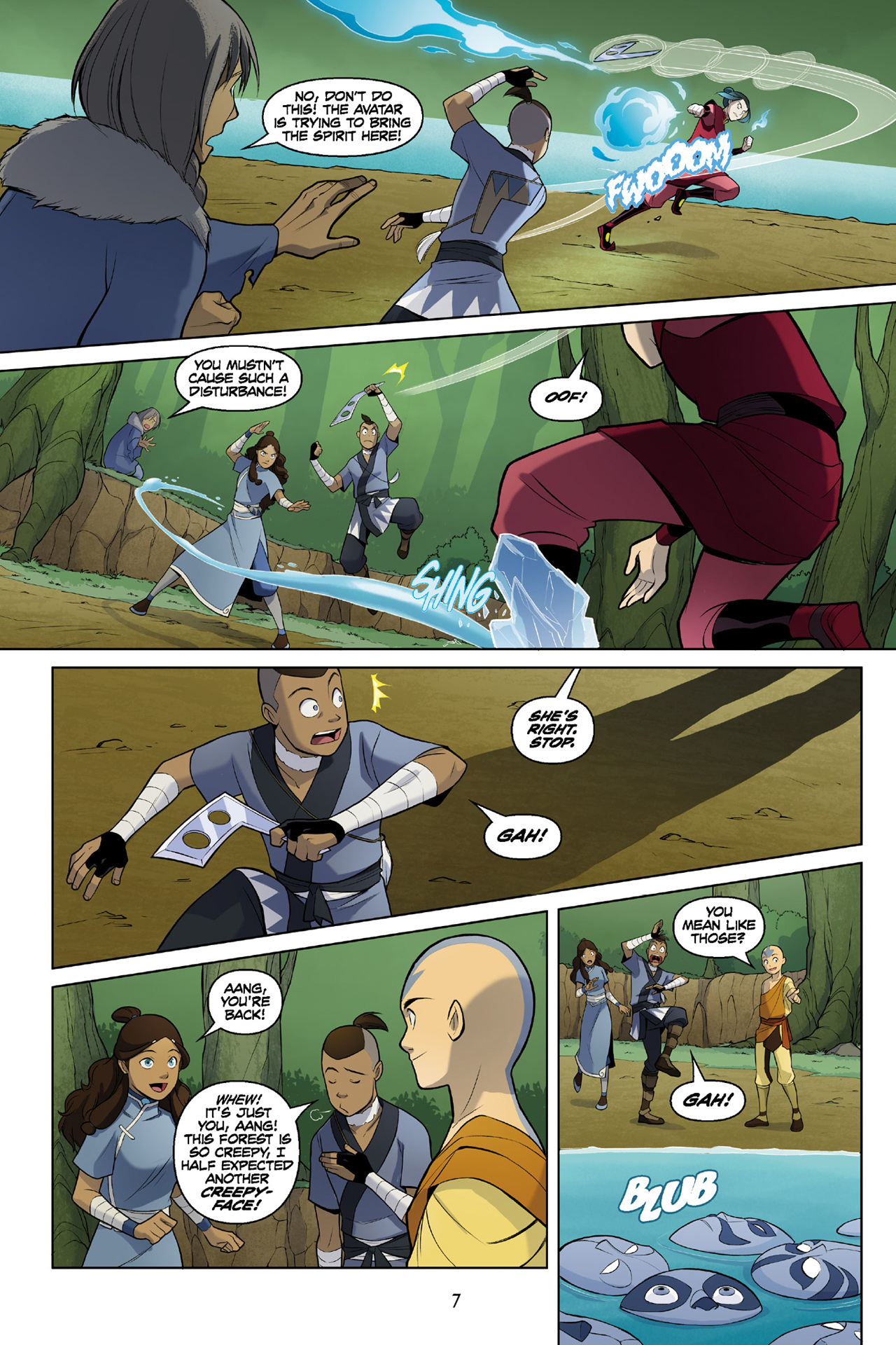 Read online Nickelodeon Avatar: The Last Airbender - The Search comic -  Issue # Part 3 - 8