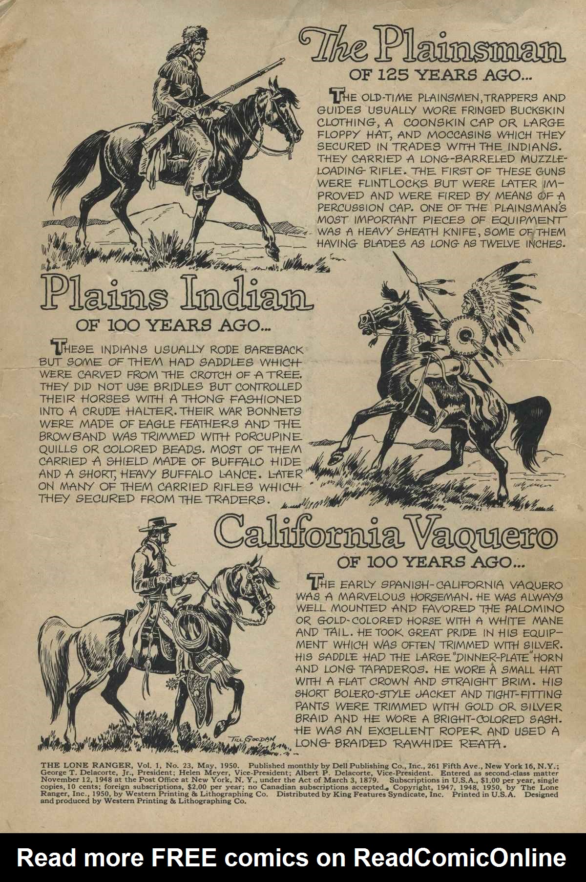 Read online The Lone Ranger (1948) comic -  Issue #23 - 2