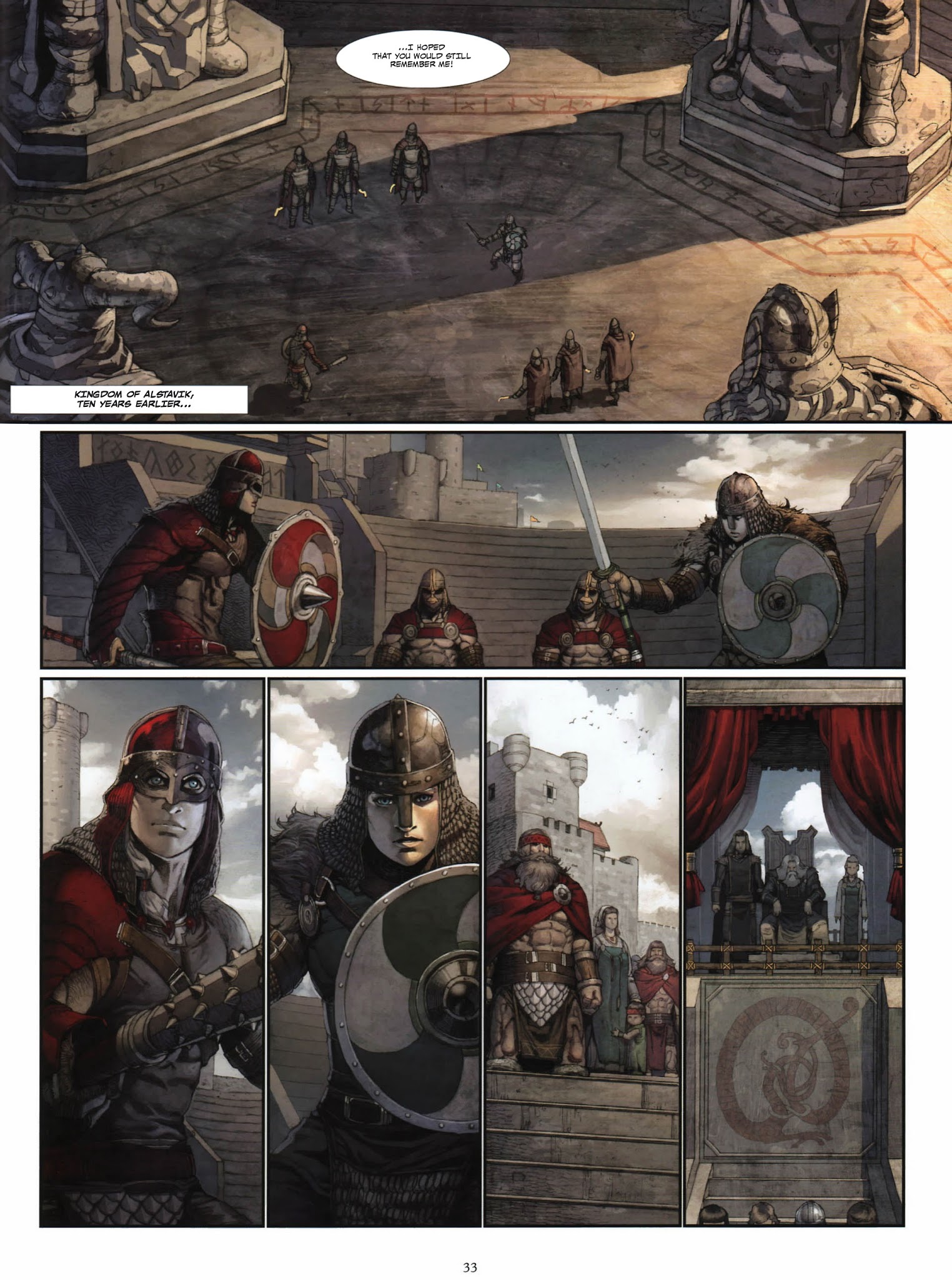 Read online Konungar comic -  Issue #1 - 34