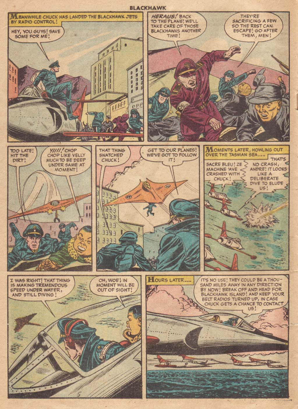 Read online Blackhawk (1957) comic -  Issue #100 - 22