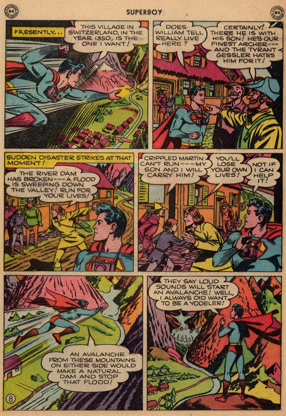 Read online Superboy (1949) comic -  Issue #3 - 9