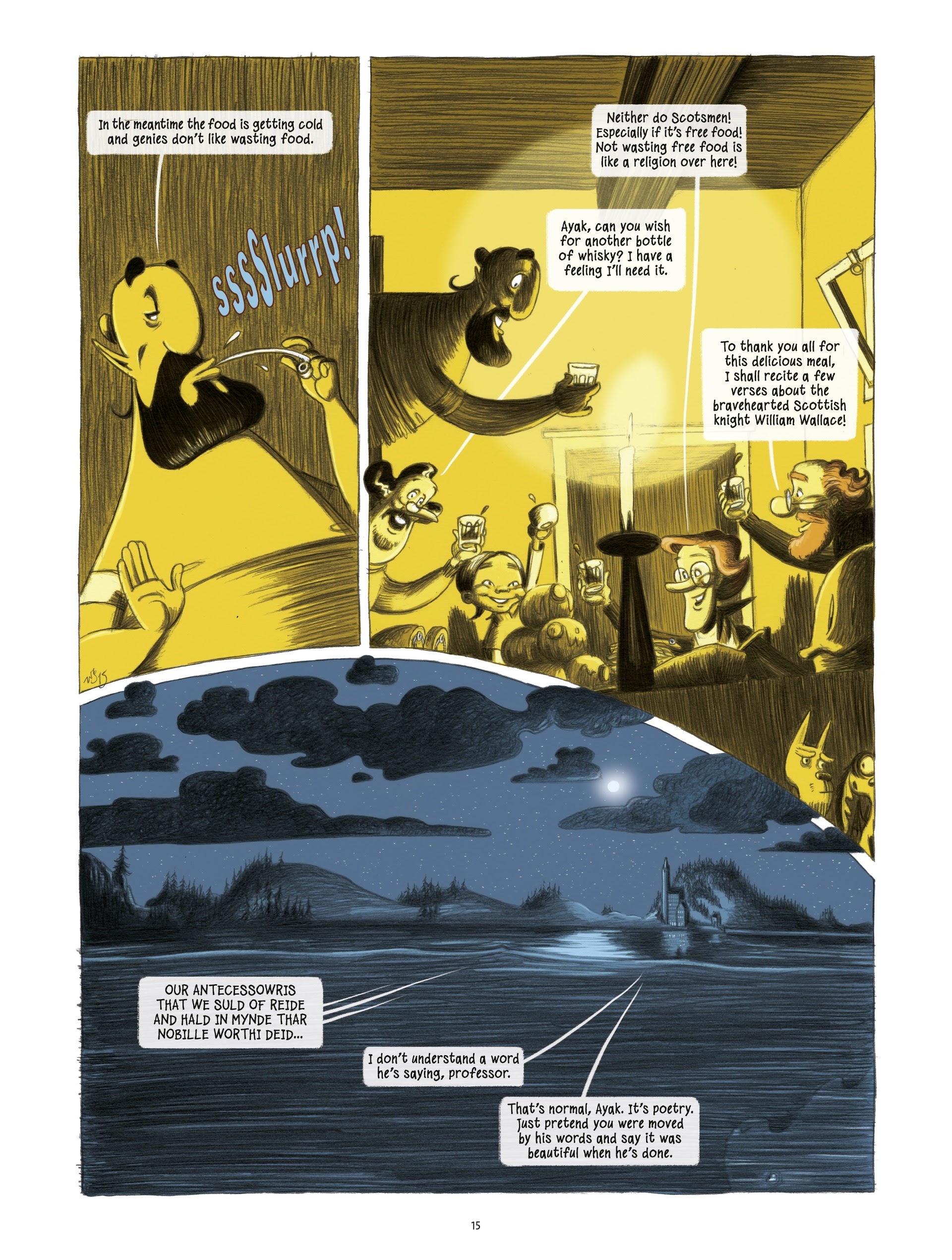 Read online Ayak & Por comic -  Issue #2 - 15