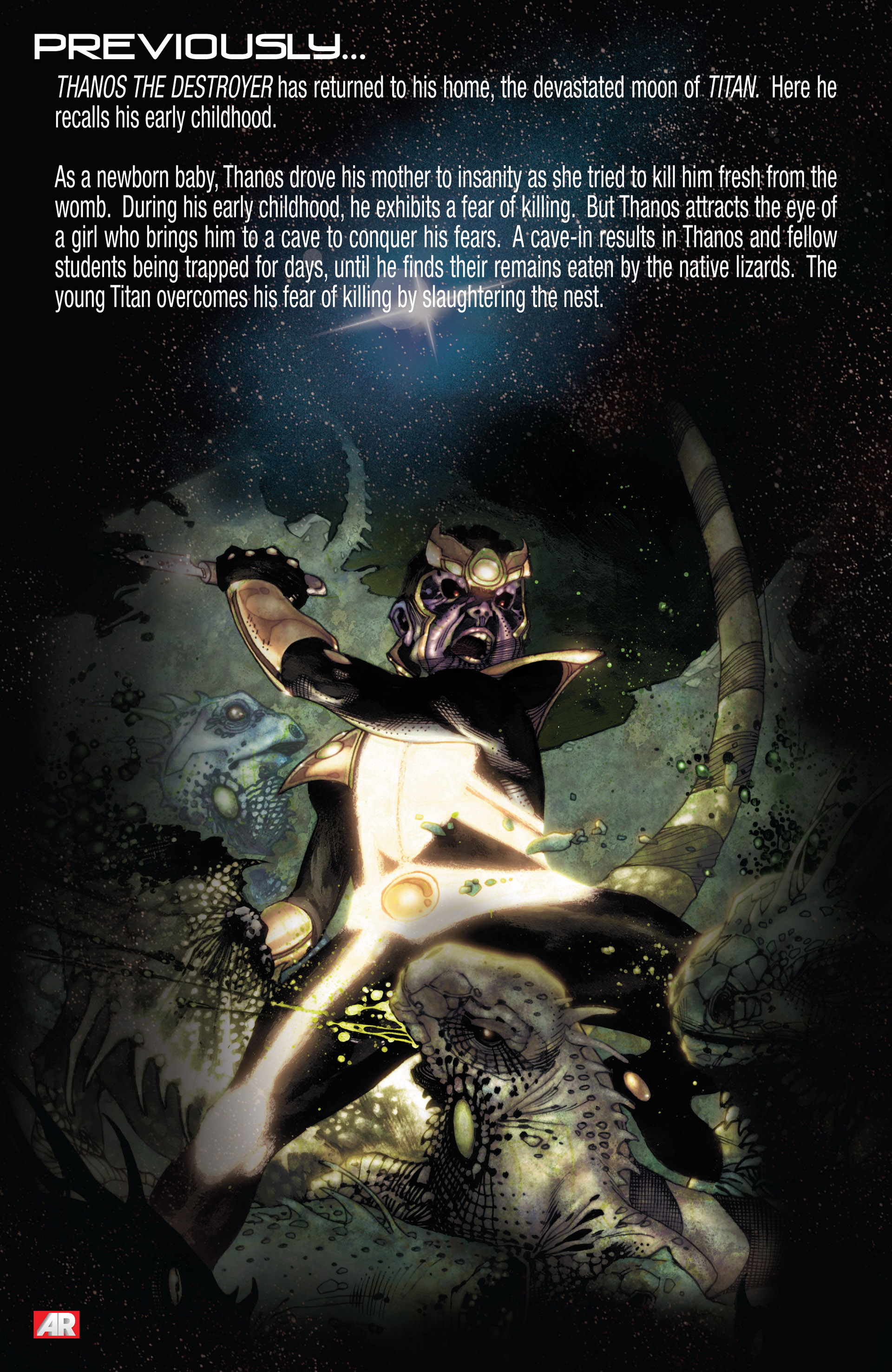 Read online Thanos Rising comic -  Issue #2 - 3
