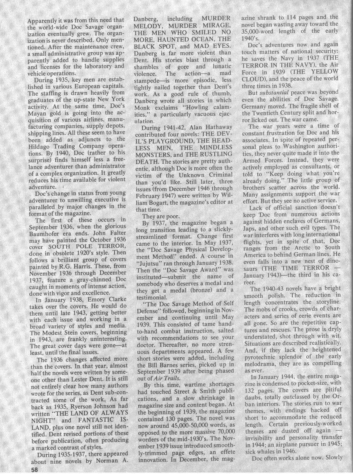 Read online Doc Savage (1975) comic -  Issue #5 - 58