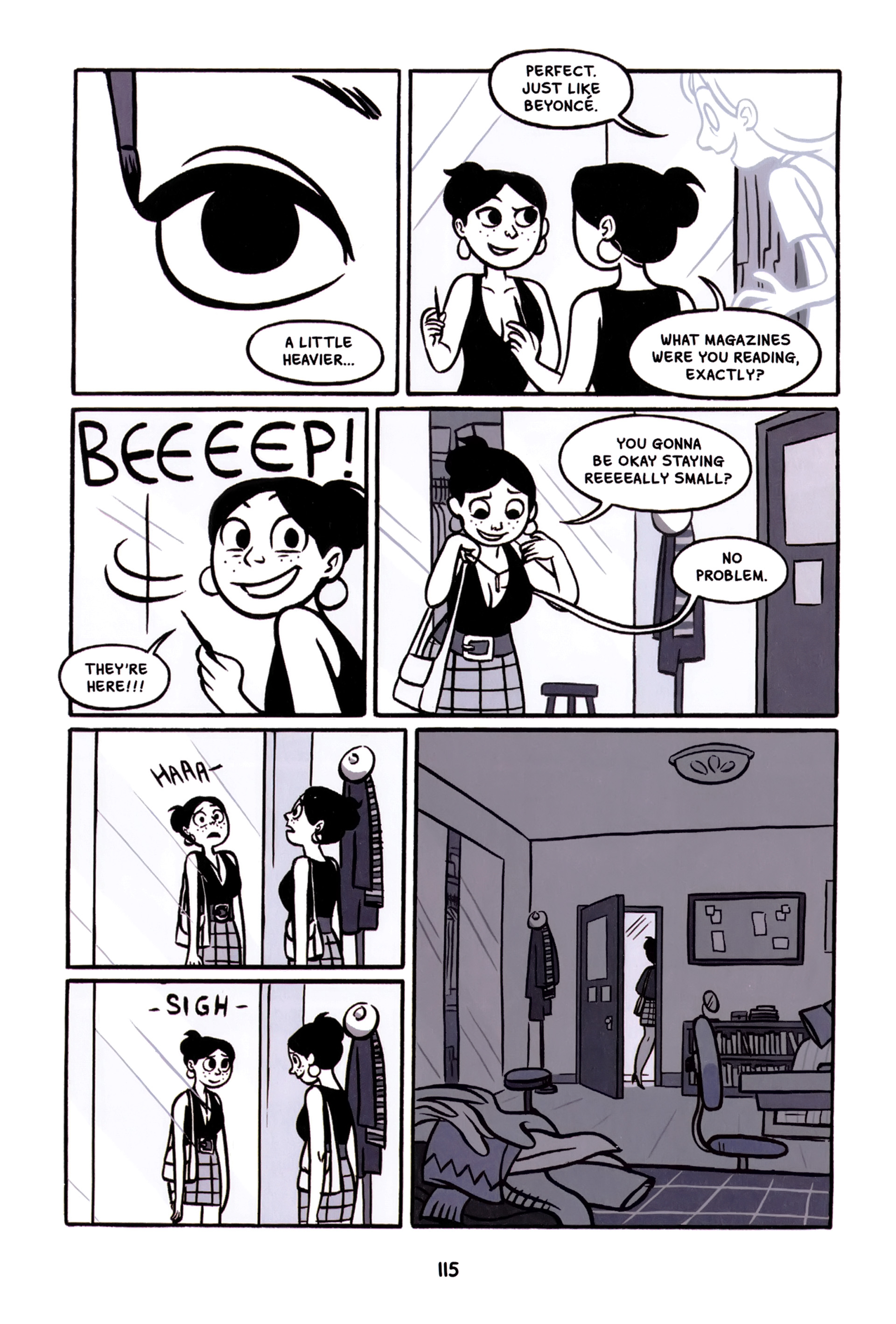 Read online Anya's Ghost comic -  Issue #1 - 116