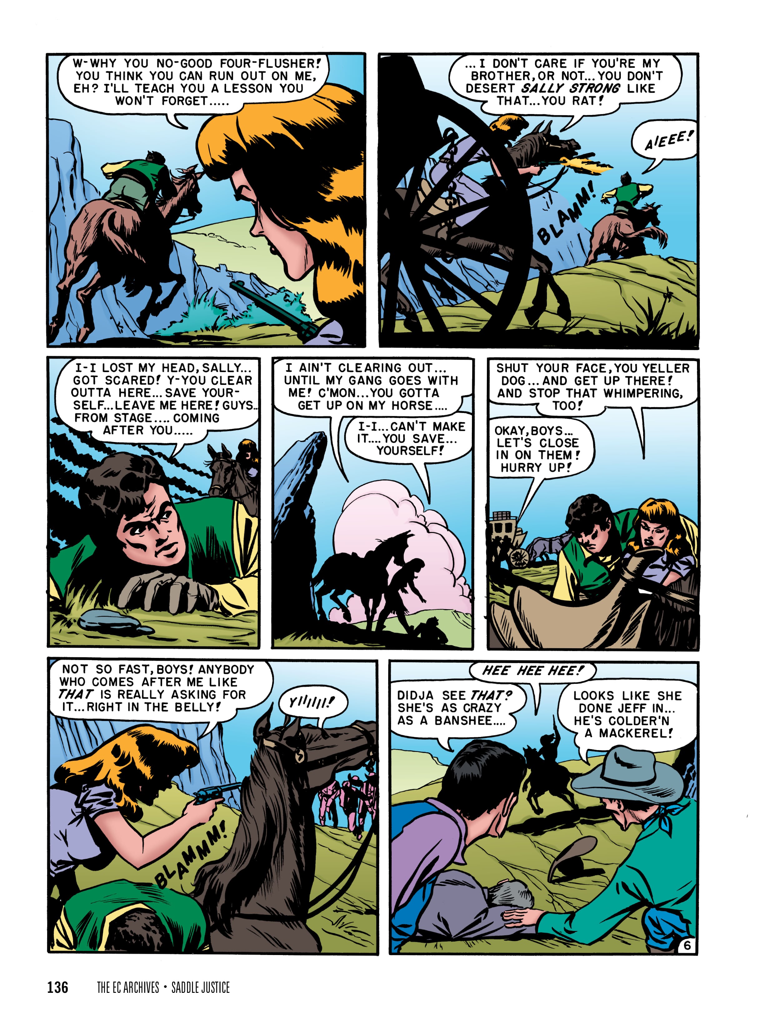 Read online The EC Archives: Saddle Justice comic -  Issue # TPB (Part 2) - 38
