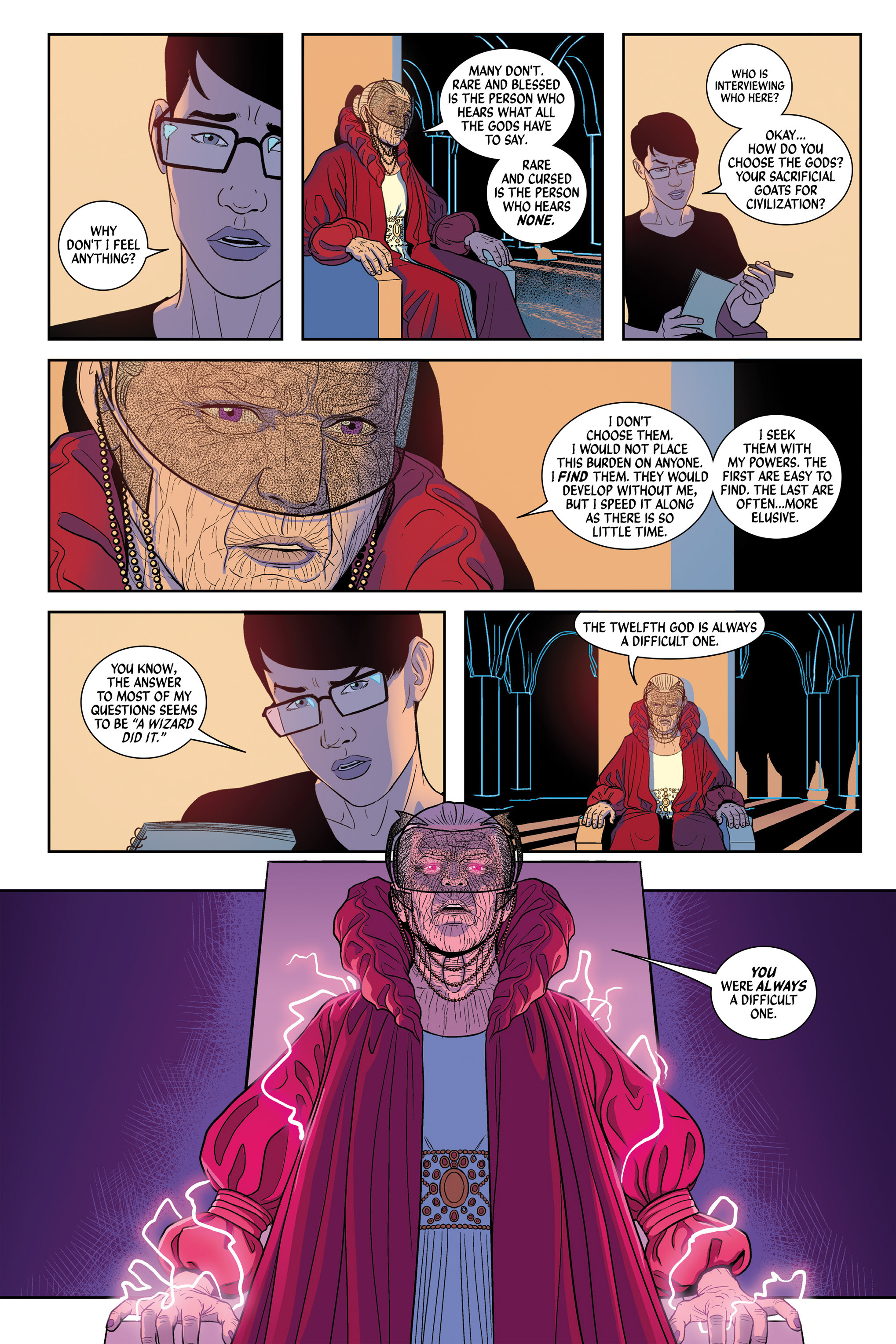 Read online The Wicked   The Divine: Book One comic -  Issue # Full (Part 2) - 55