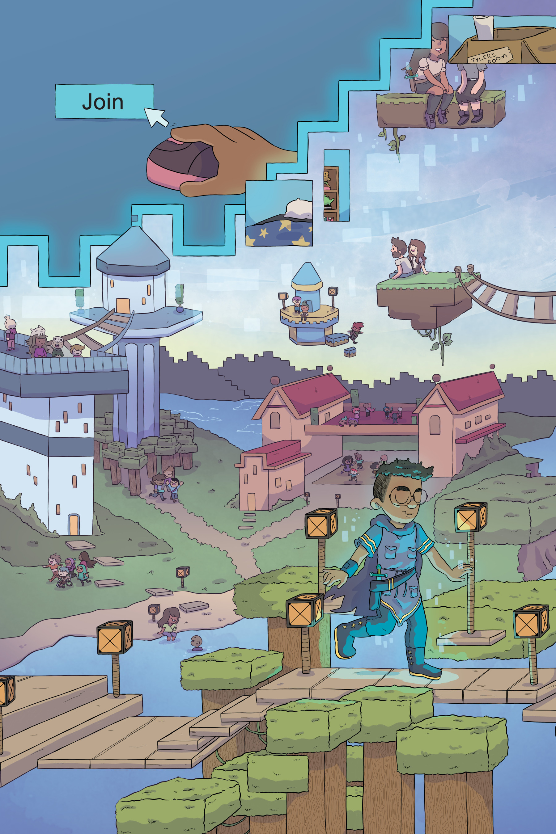 Read online Minecraft comic -  Issue # TPB 1 - 10