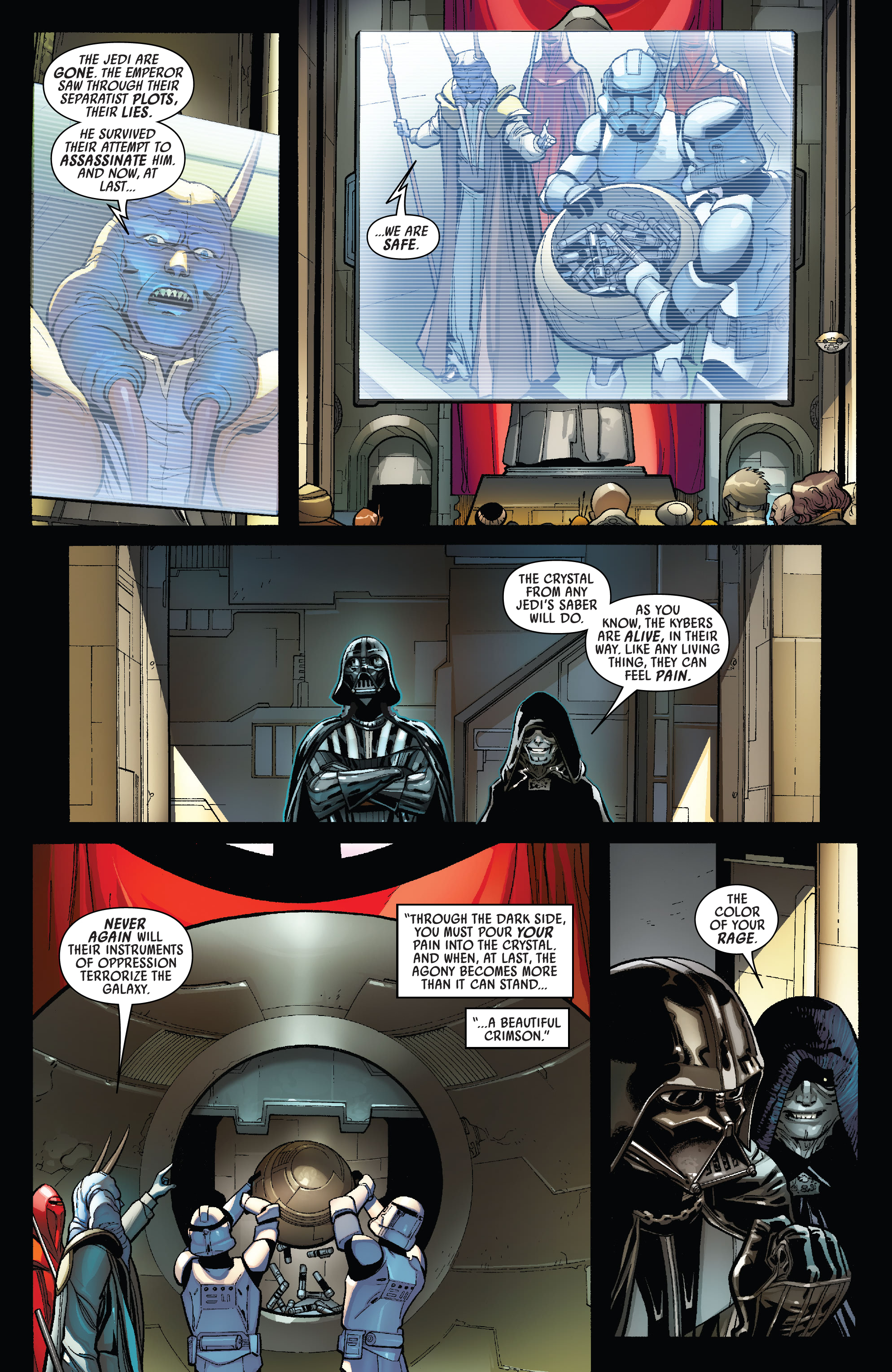Read online Star Wars: Darth Vader by Charles Soule Omnibus comic -  Issue # TPB (Part 1) - 16