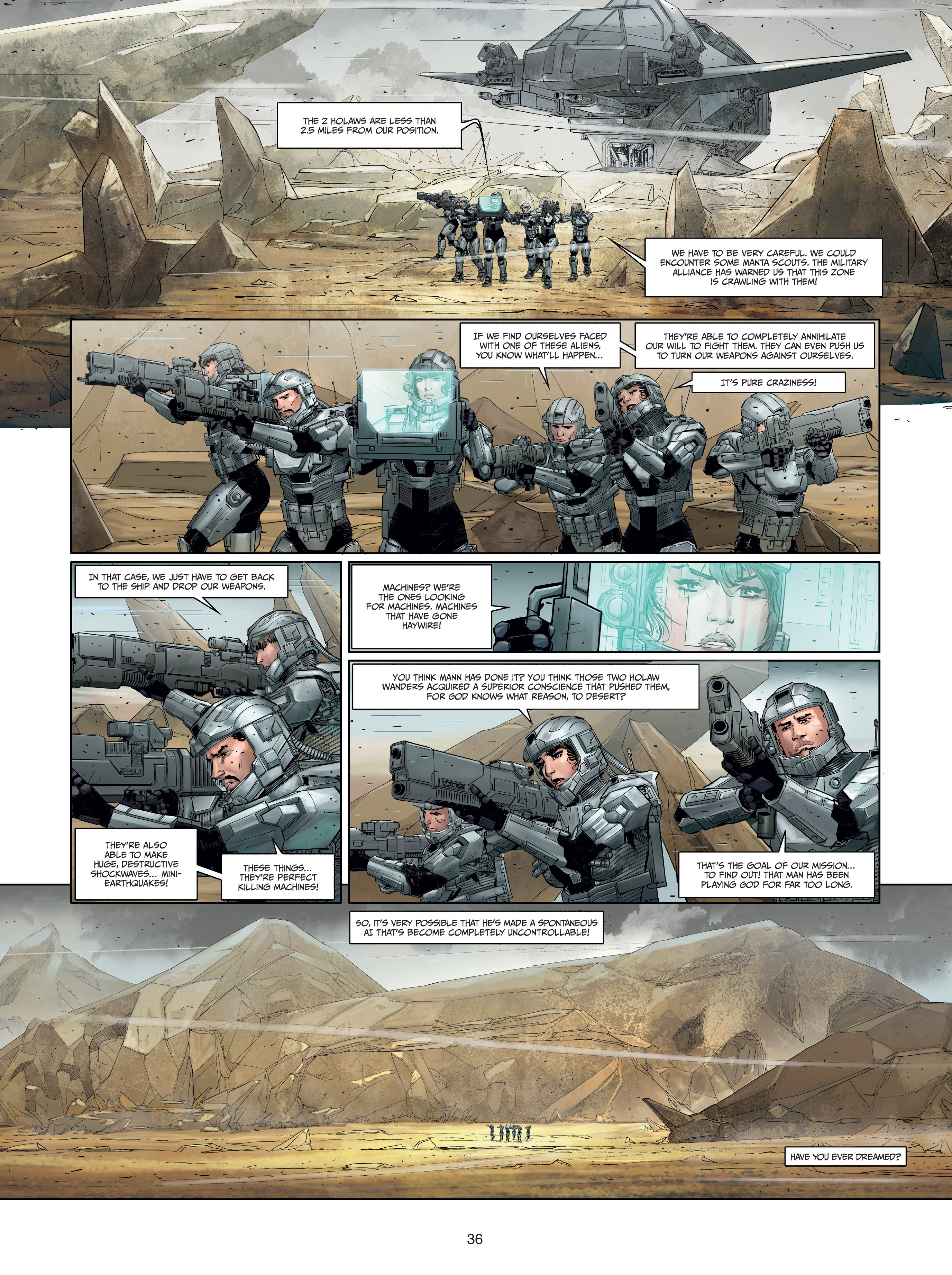 Read online Androïds comic -  Issue #6 - 32
