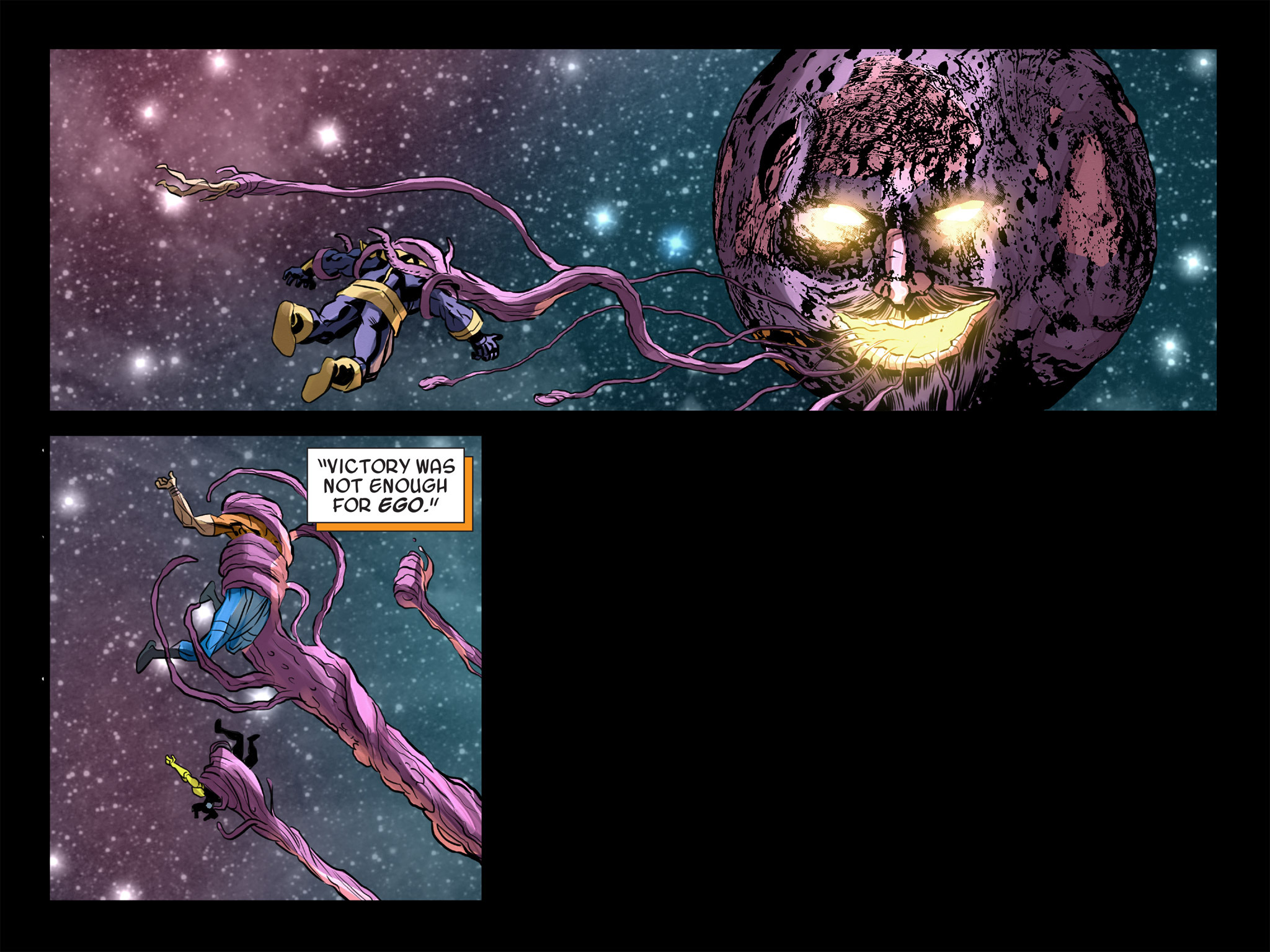 Read online Thanos: A God Up There Listening comic -  Issue # TPB - 169