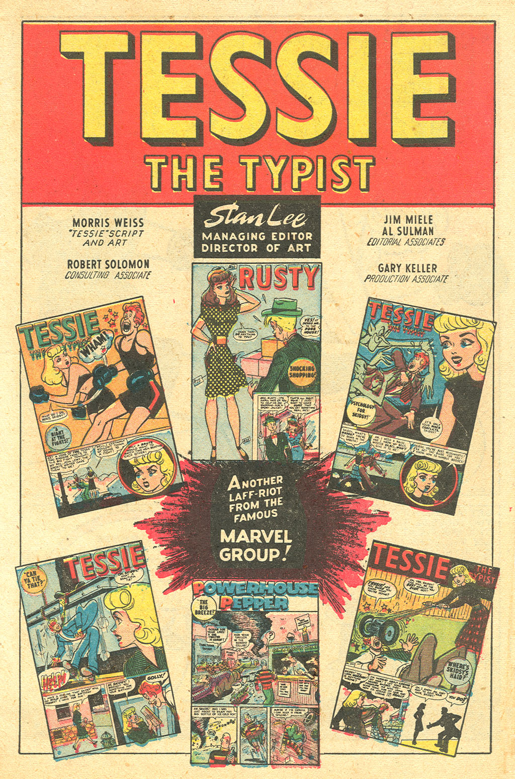 Read online Tessie the Typist comic -  Issue #11 - 3
