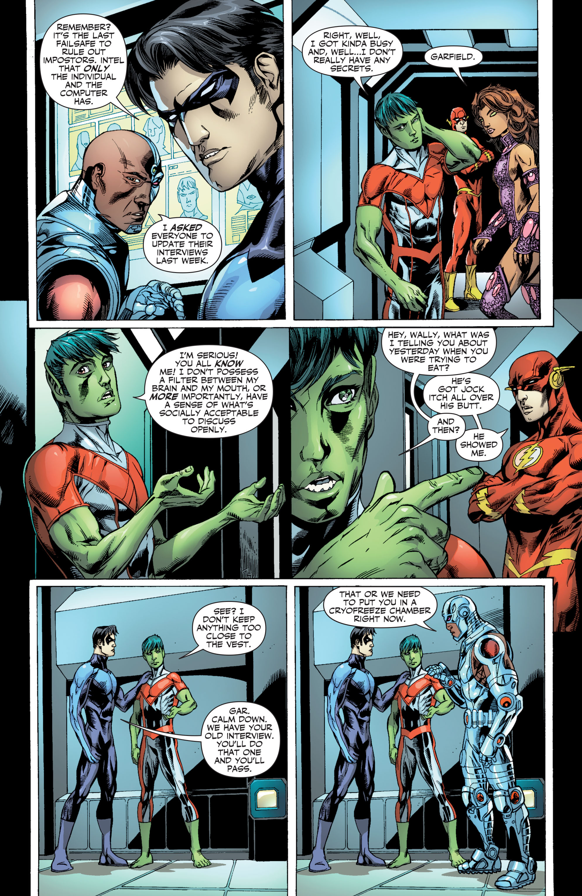 Read online Titans (2008) comic -  Issue #8 - 5
