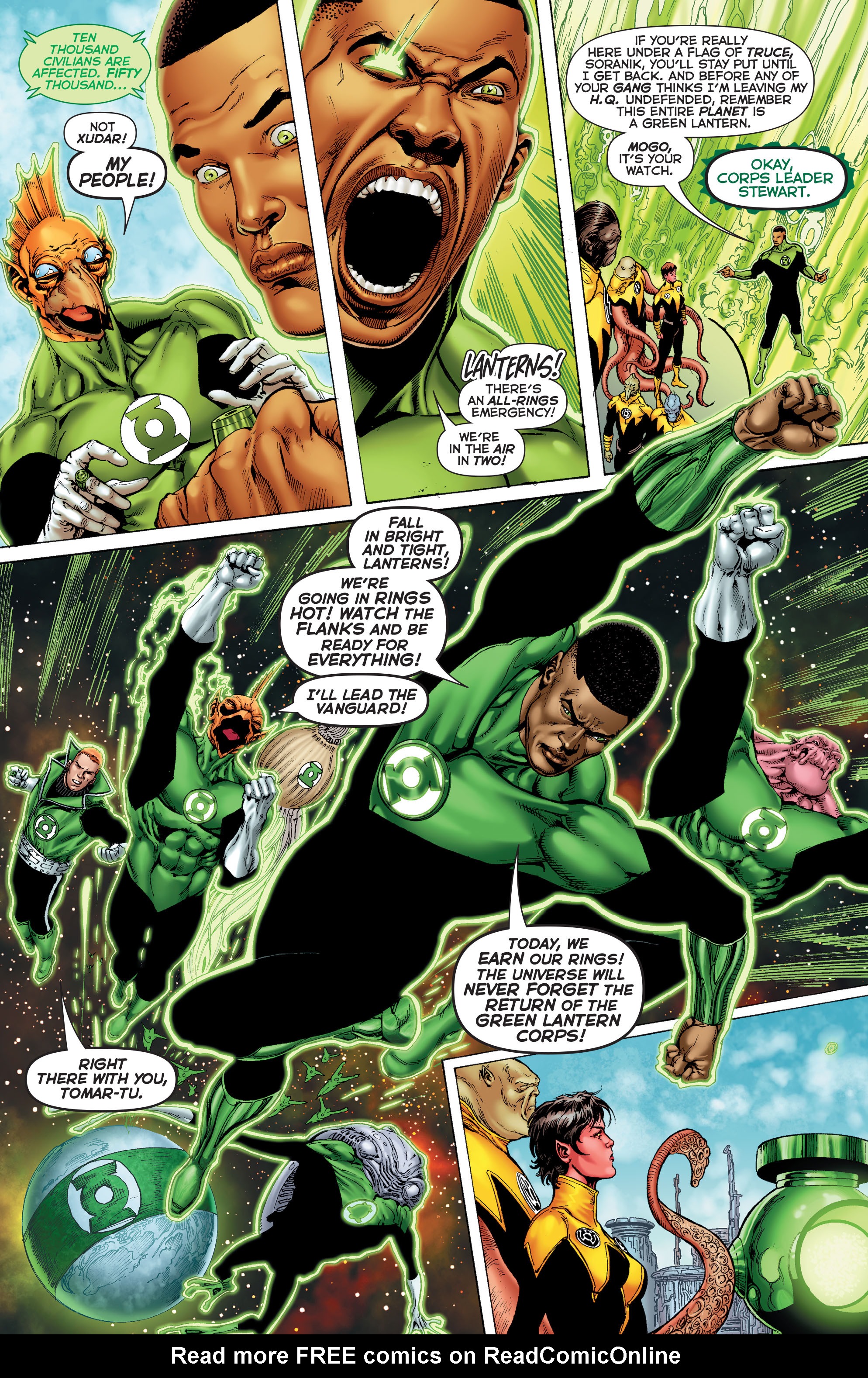 Read online Hal Jordan And The Green Lantern Corps comic -  Issue #8 - 11