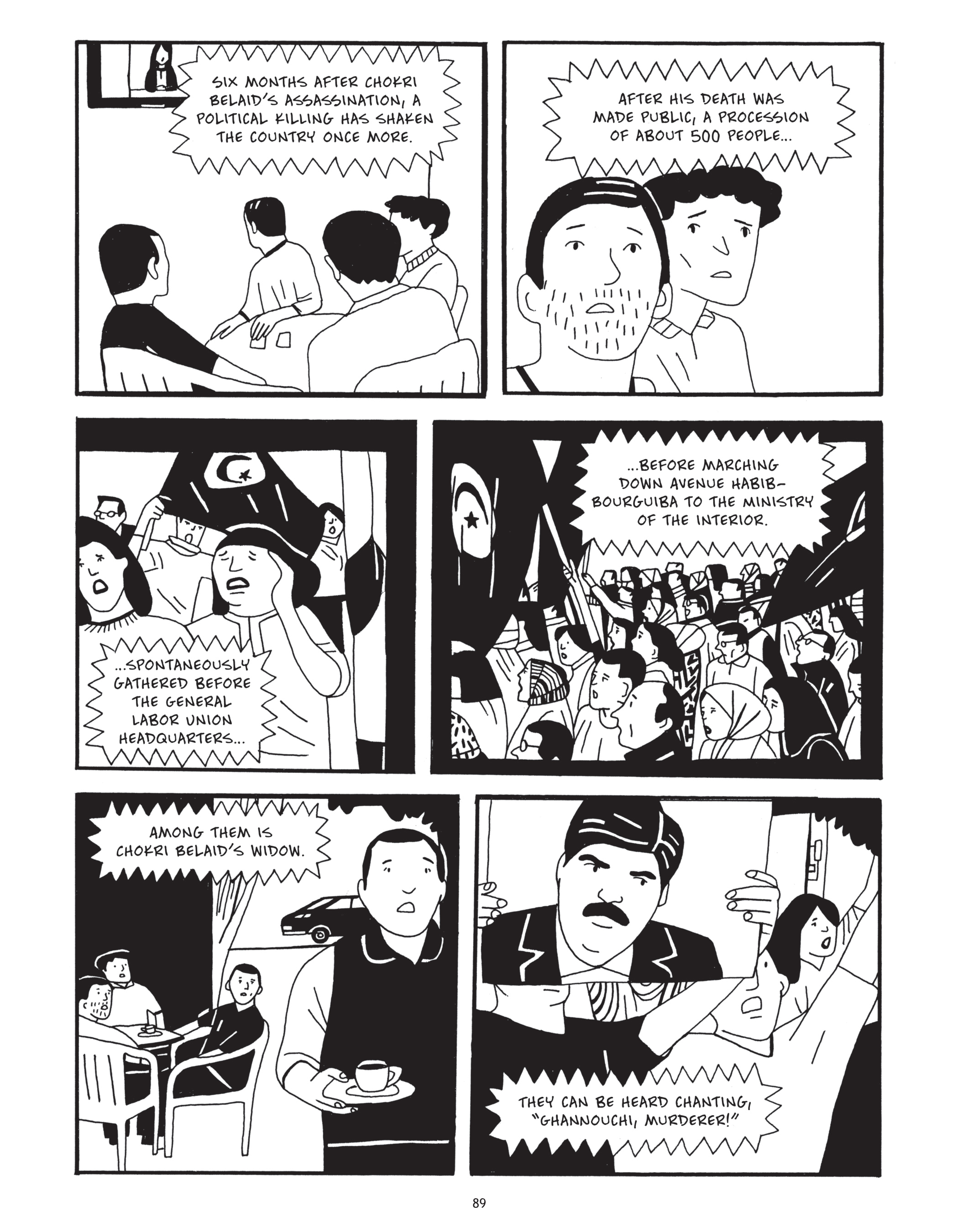 Read online After the Spring: A Story of Tunisian Youth comic -  Issue # TPB - 89