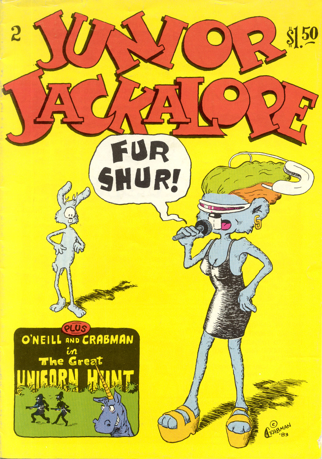 Read online Junior Jackalope comic -  Issue #2 - 1