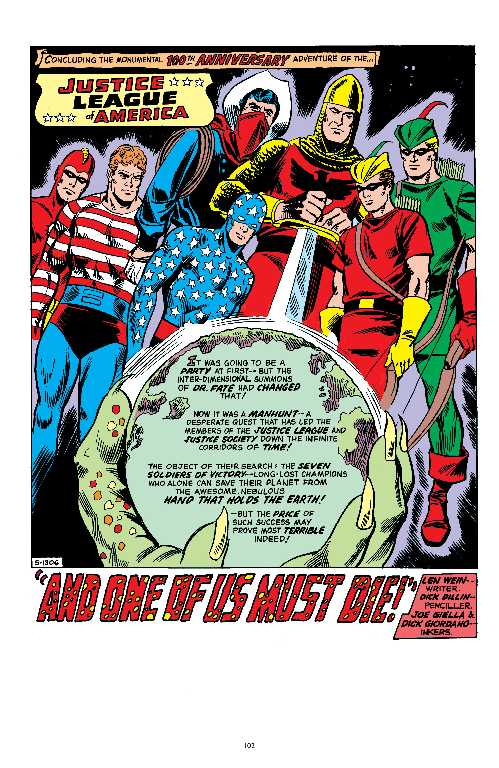 Read online Justice League of America (1960) comic -  Issue #102 - 2