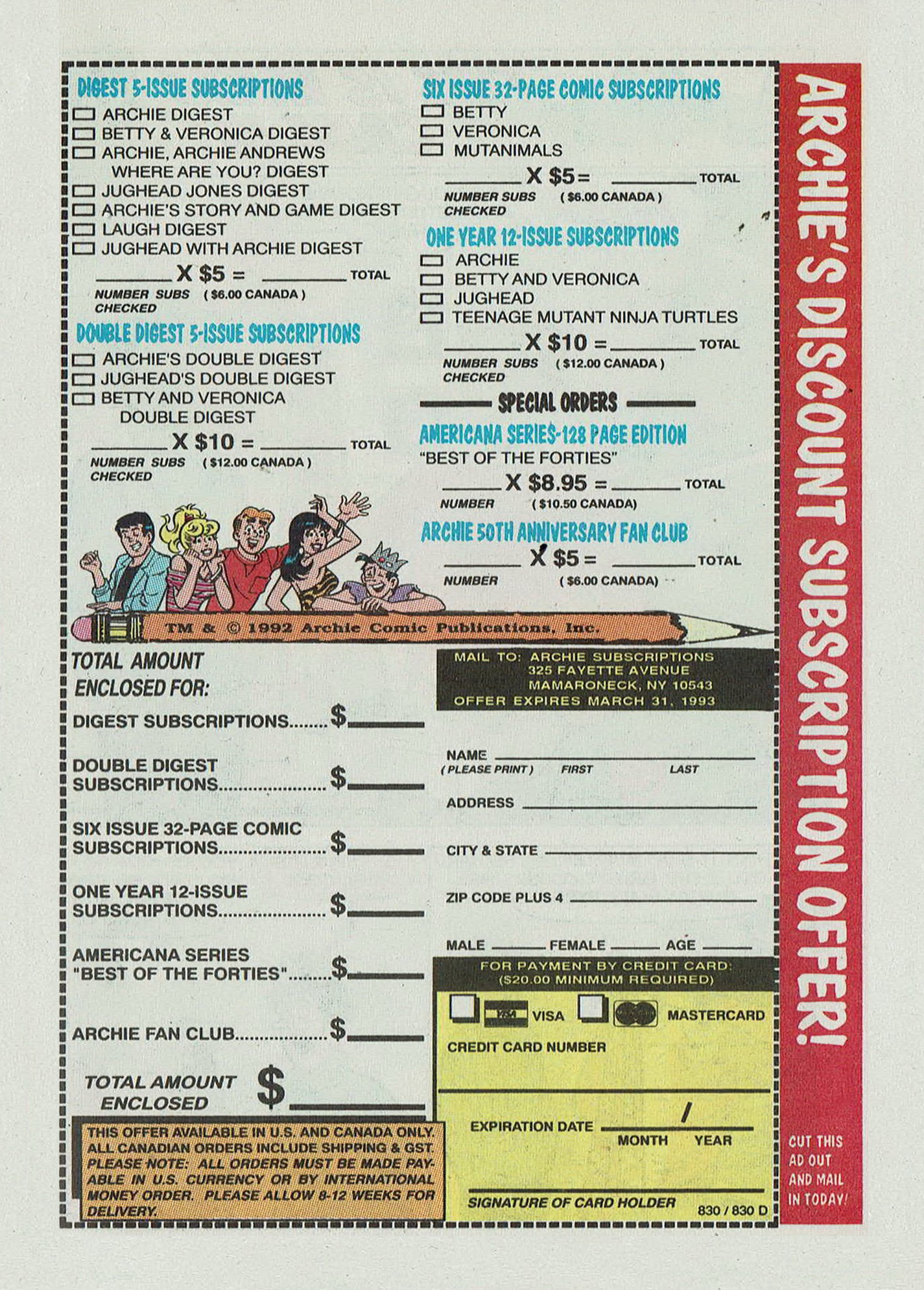 Read online Jughead Jones Comics Digest comic -  Issue #80 - 53