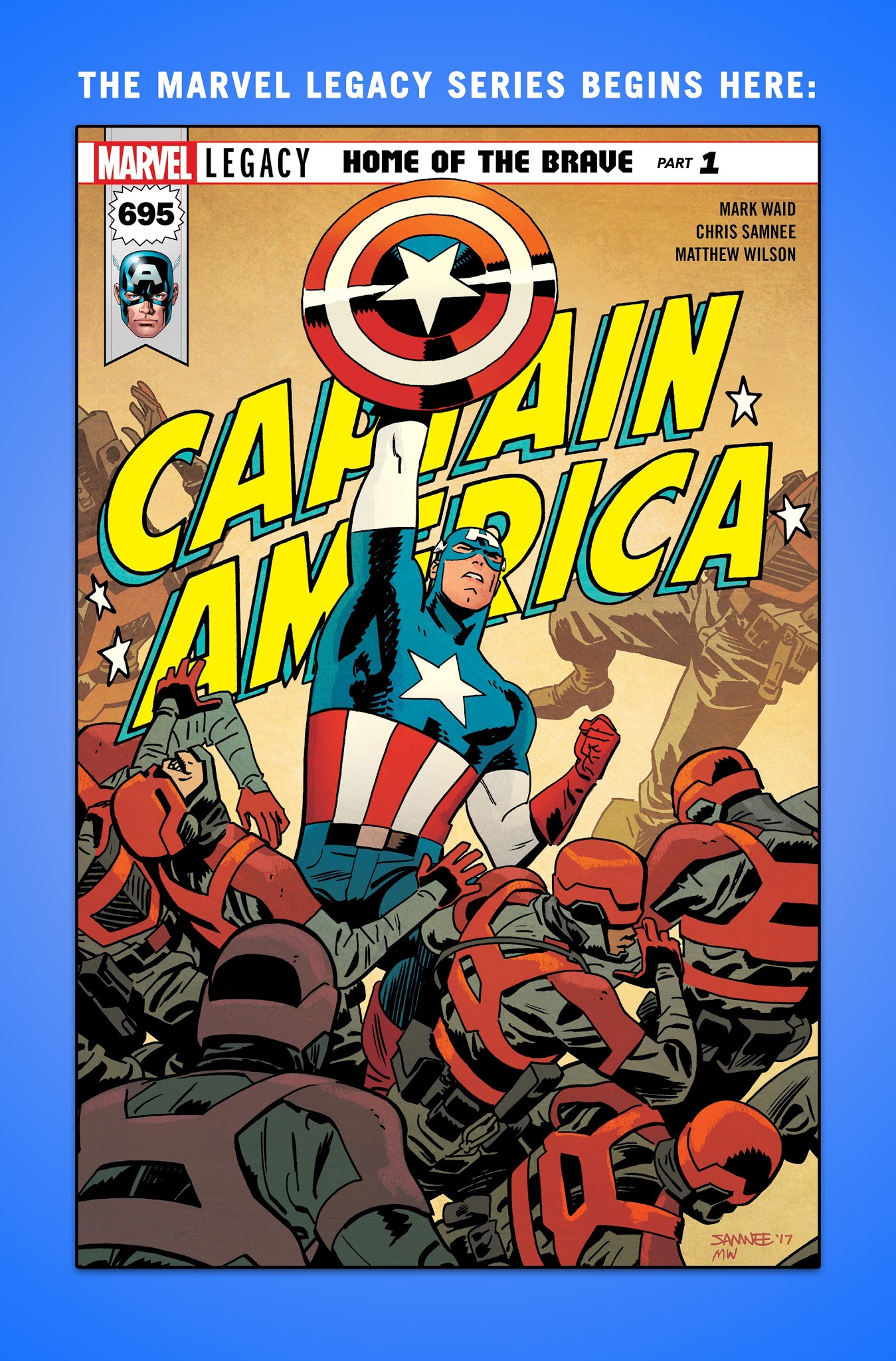 Read online Captain America (2017) comic -  Issue # _Marvel Legacy Primer Pages - 5