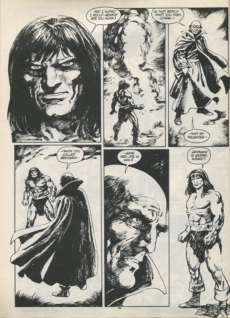 Read online The Savage Sword Of Conan comic -  Issue #189 - 24