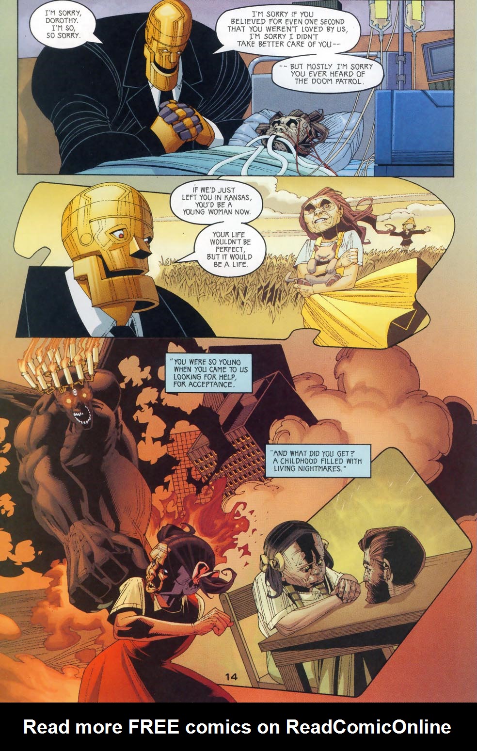 Read online Doom Patrol (2001) comic -  Issue #22 - 16