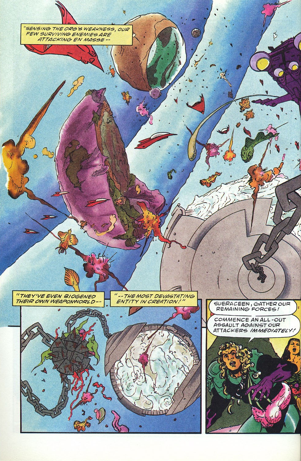 Read online Warriors of Plasm comic -  Issue #6 - 20