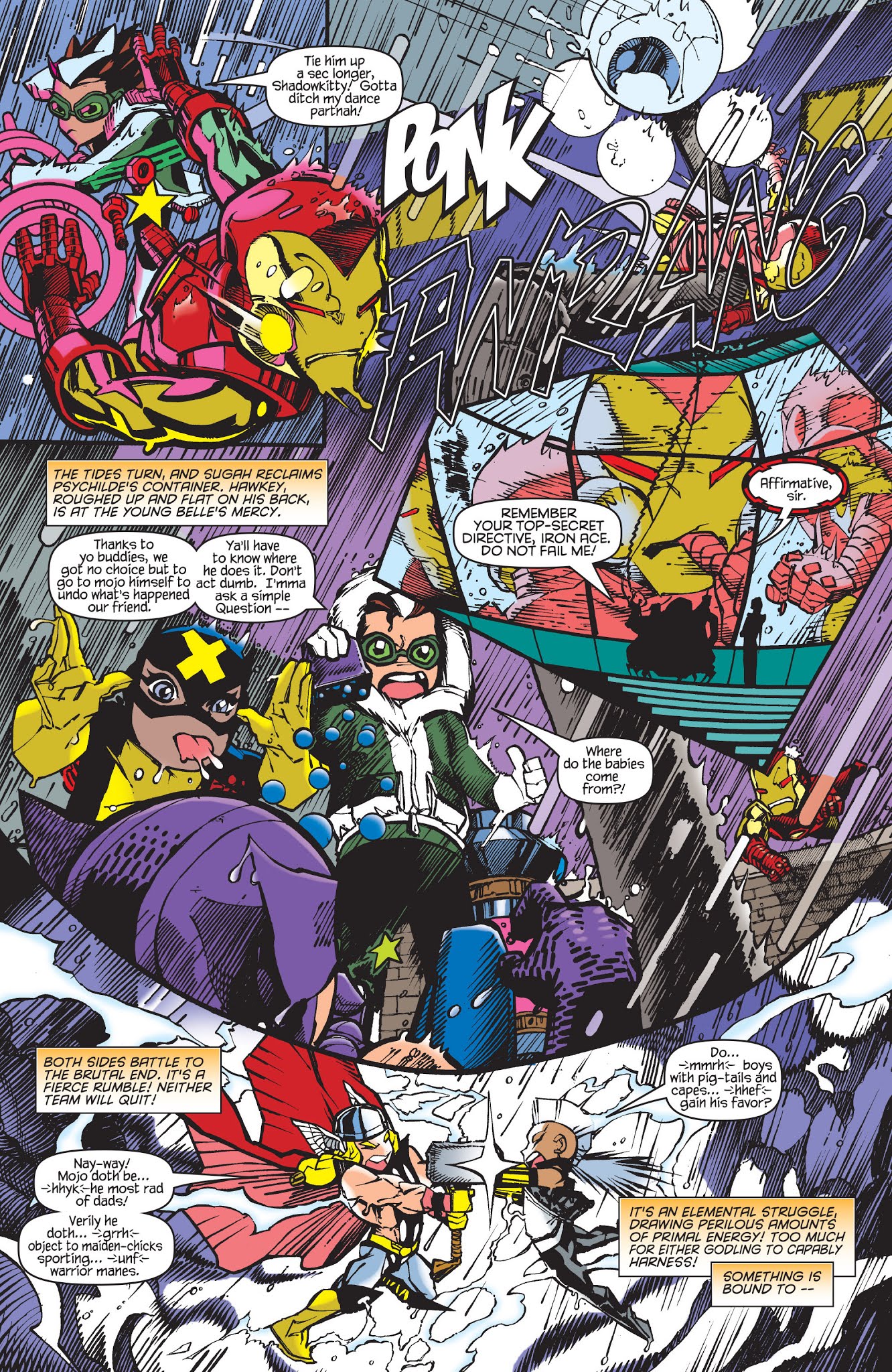 Read online Young Marvel: Little X-Men, Little Avengers, Big Trouble comic -  Issue # TPB - 104