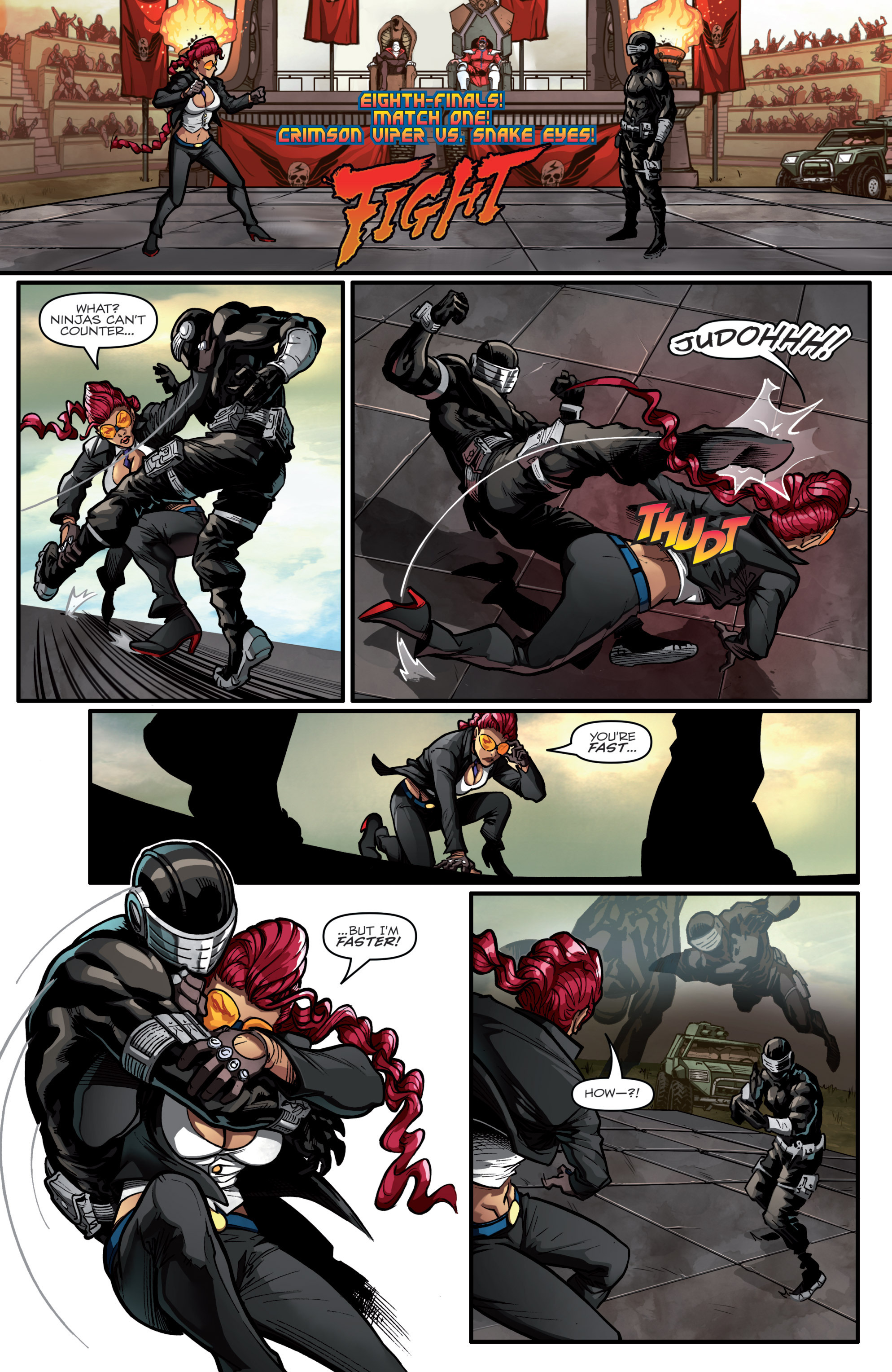 Read online Street Fighter X G.I. Joe comic -  Issue #1 - 8