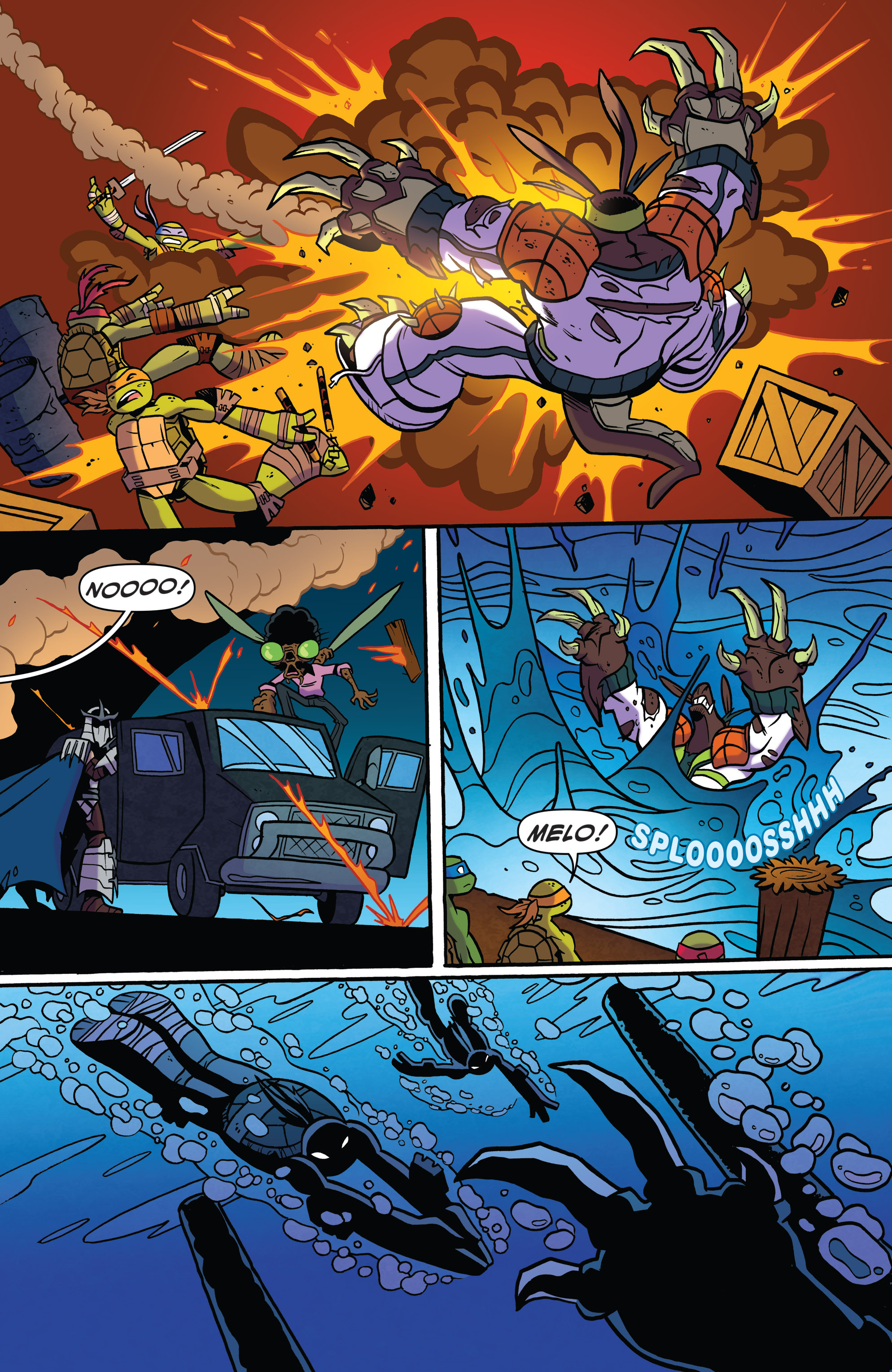 Read online Teenage Mutant Ninja Turtles Amazing Adventures comic -  Issue # _Special - Carmelo Anthony - 30