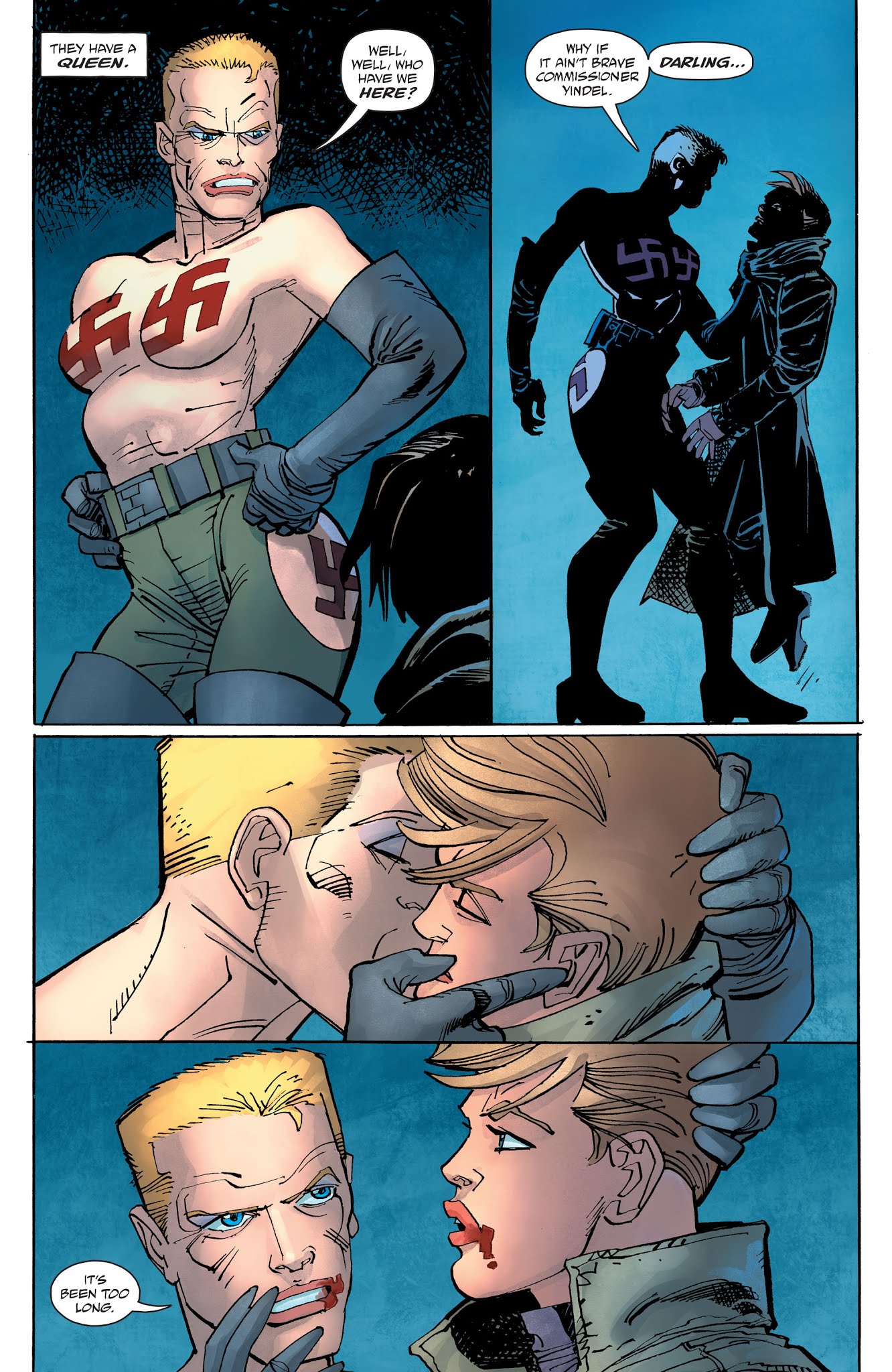 Read online Dark Knight III: The Master Race comic -  Issue # _TPB (Part 4) - 12