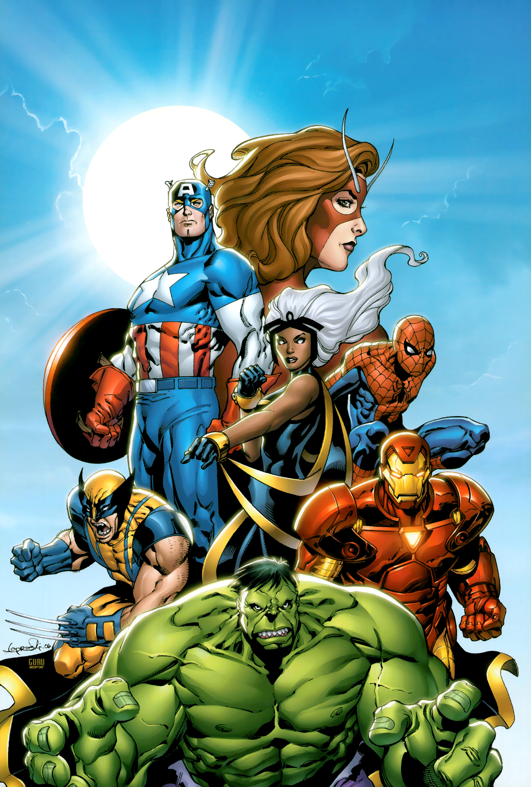 Read online New Avengers Poster Book comic -  Issue # Full - 35