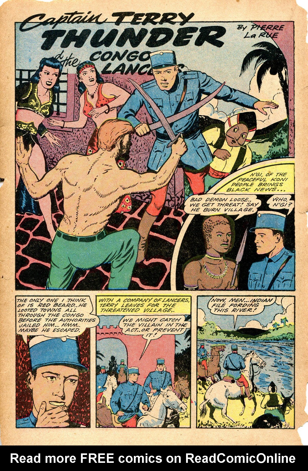 Read online Jungle Comics comic -  Issue #55 - 37