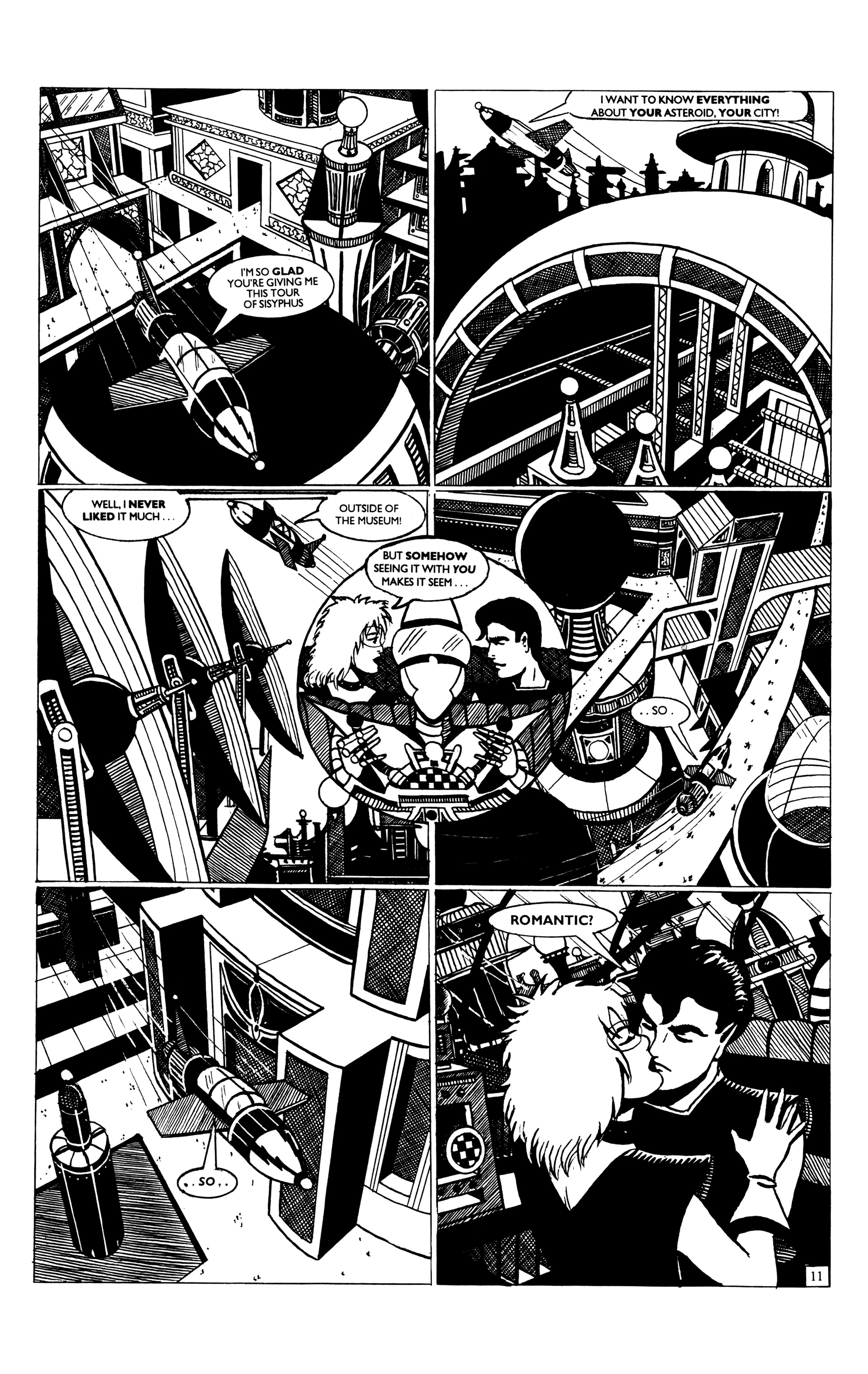 Read online Strange Attractors (1993) comic -  Issue #1 - 13